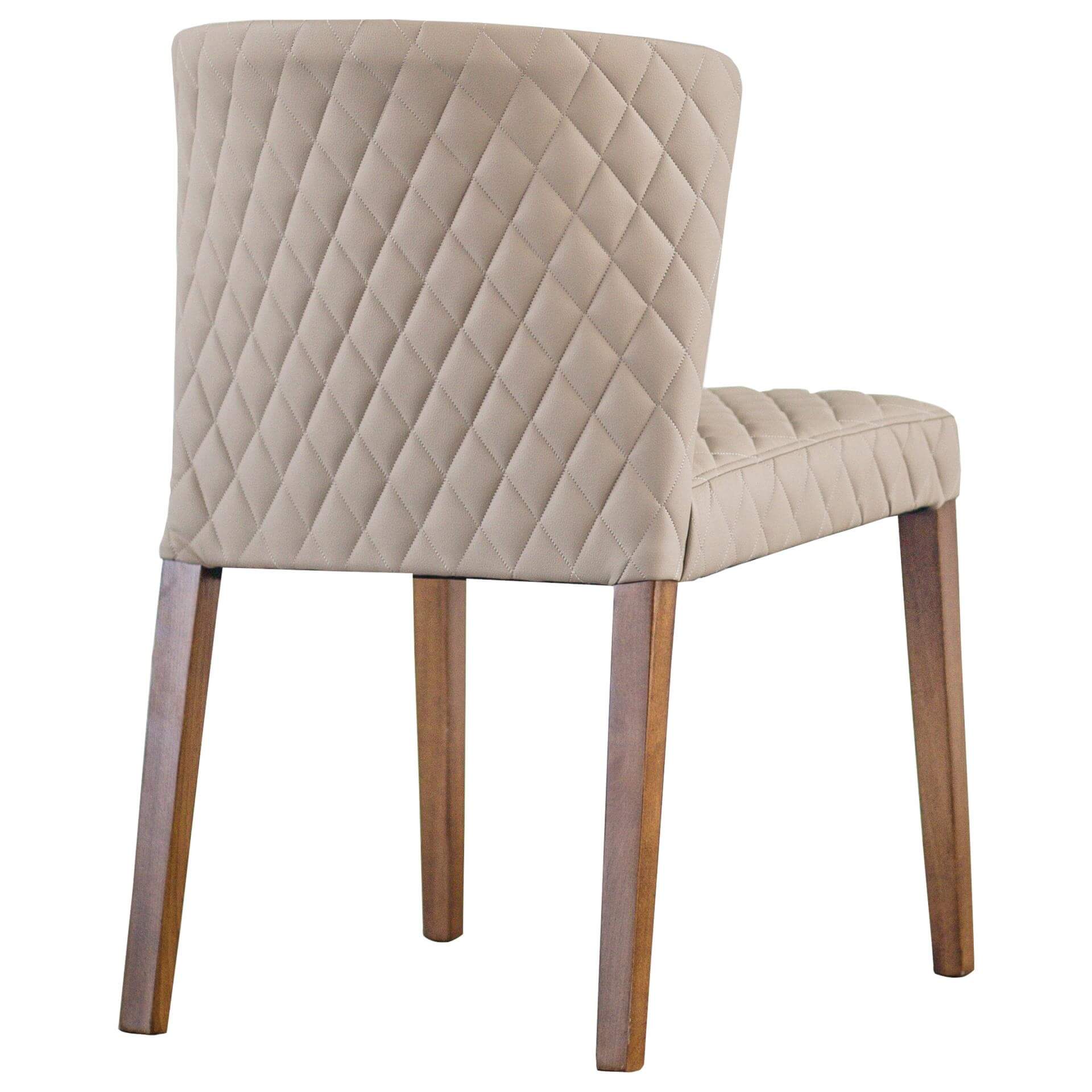 Albie PU Diamond Striching Dining Chair