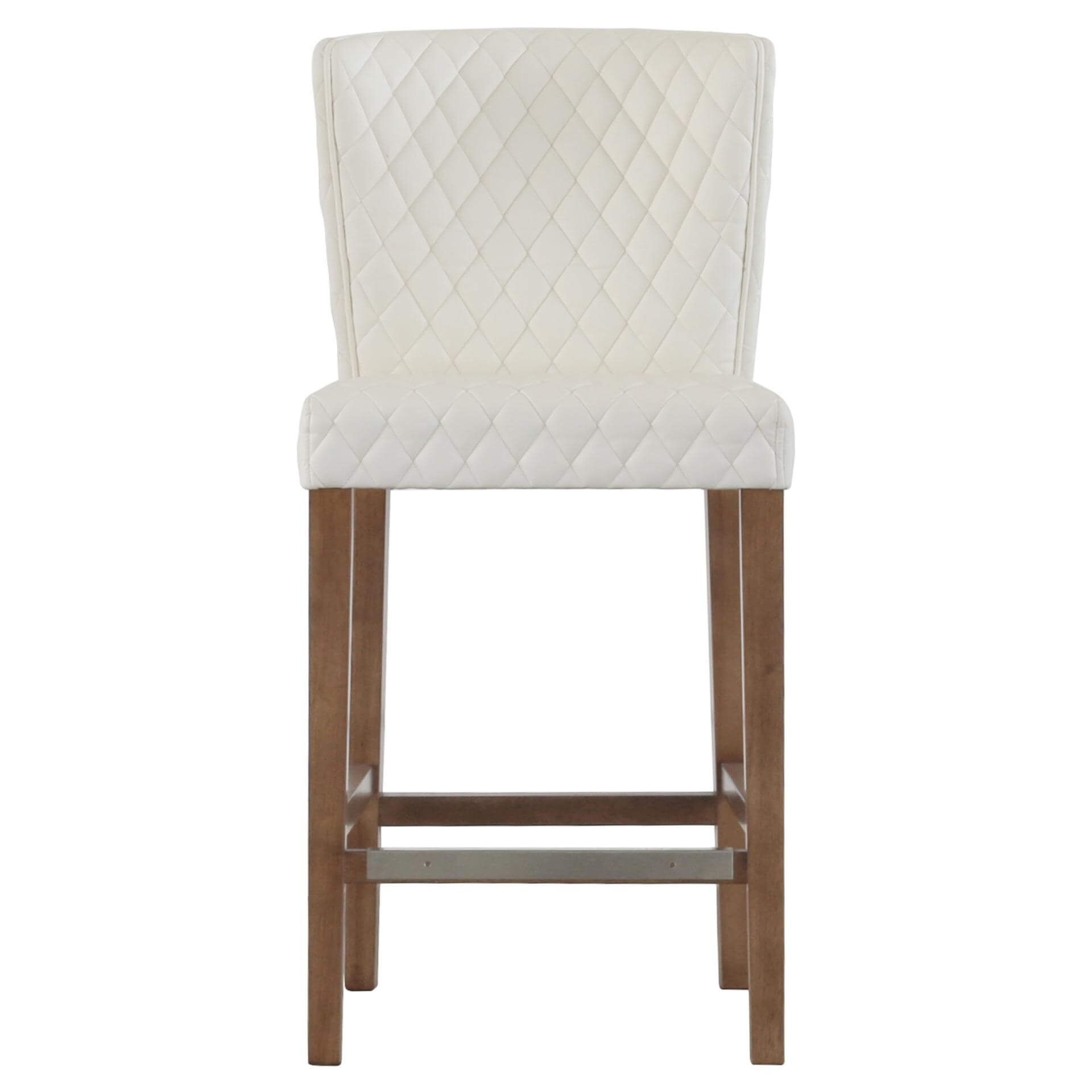 Albie KD Diamond Stitching PU Counter Stool