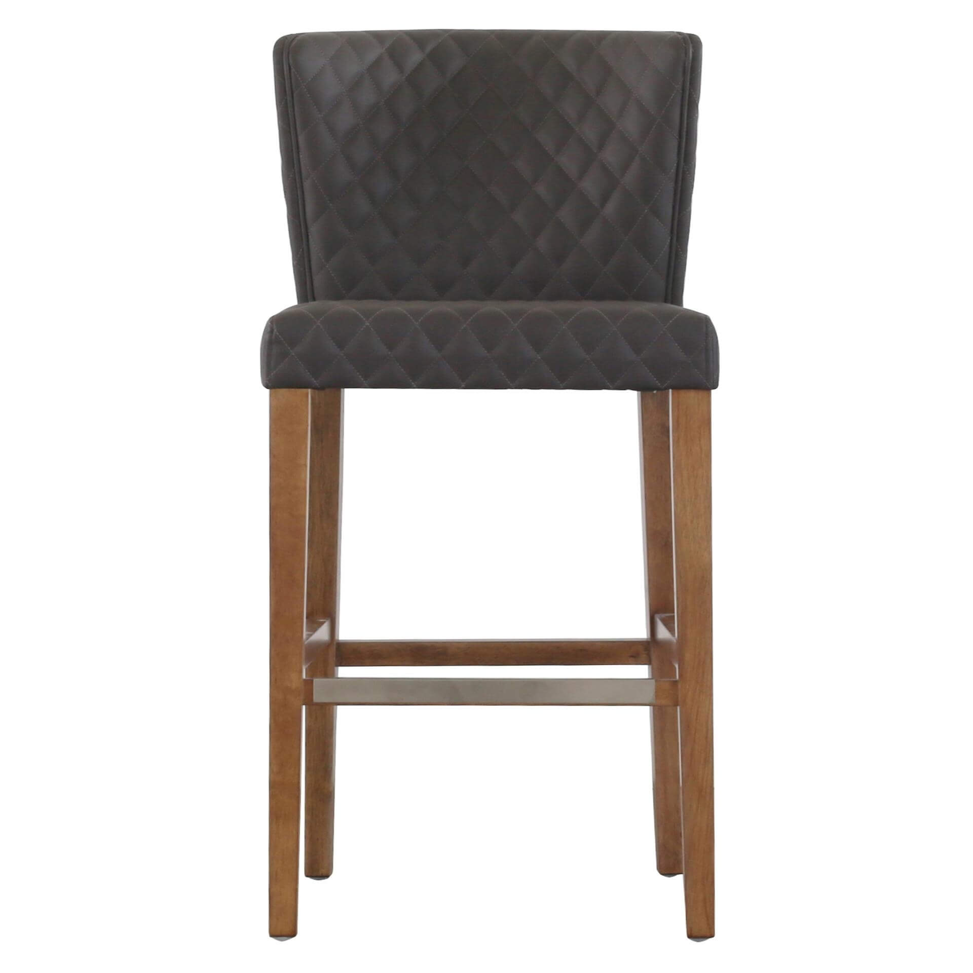 Albie KD Diamond Stitching PU Counter Stool