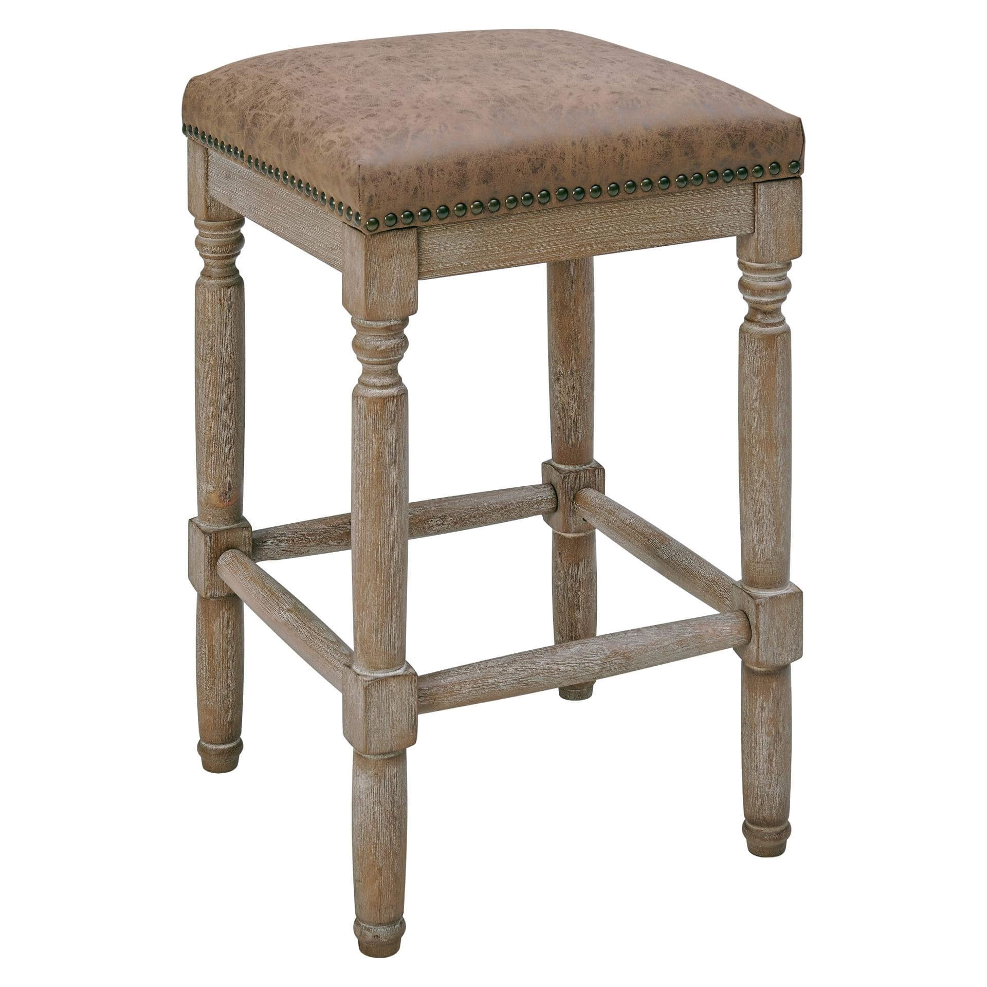 Ernie KD Wood Counter Stool