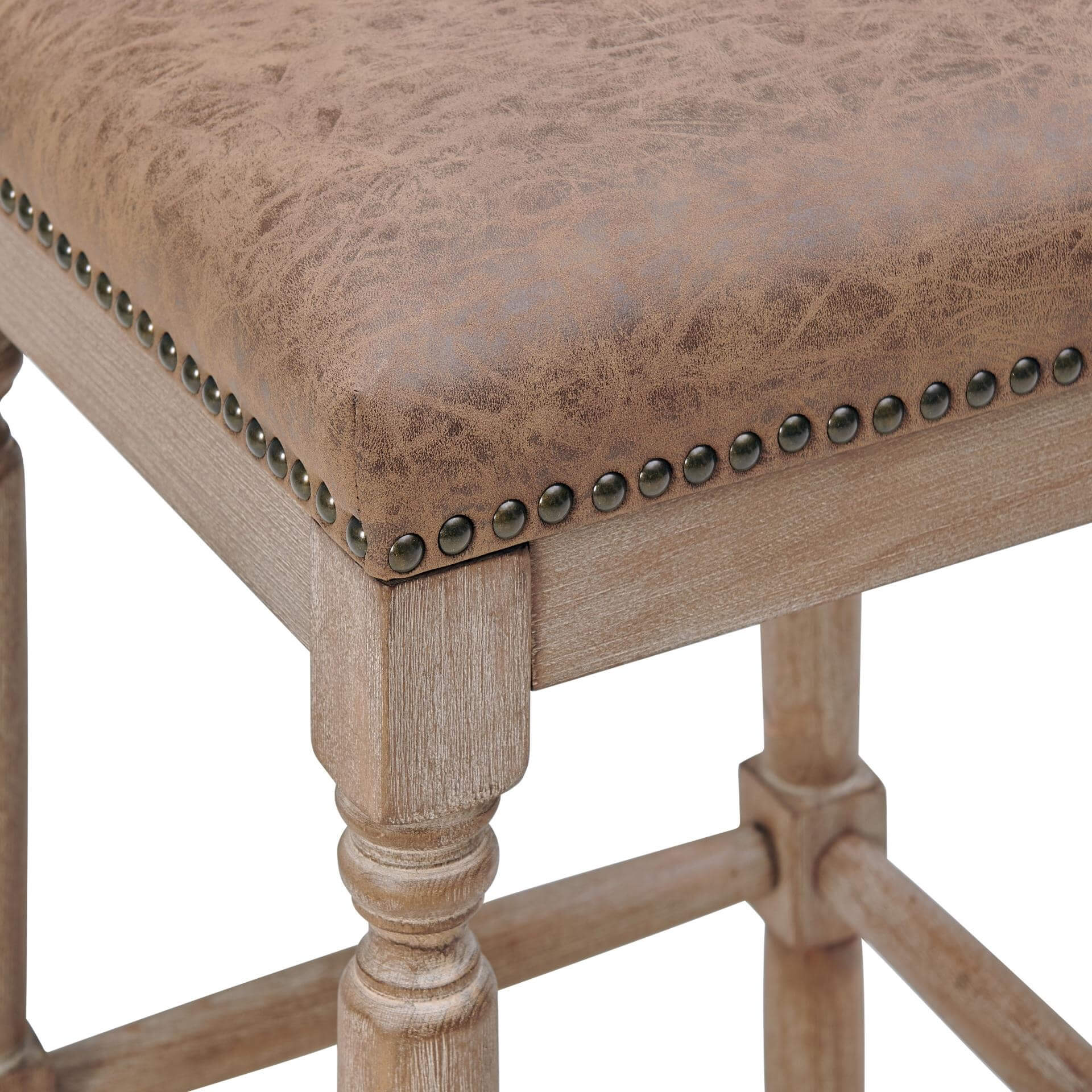 Ernie KD Wood Counter Stool
