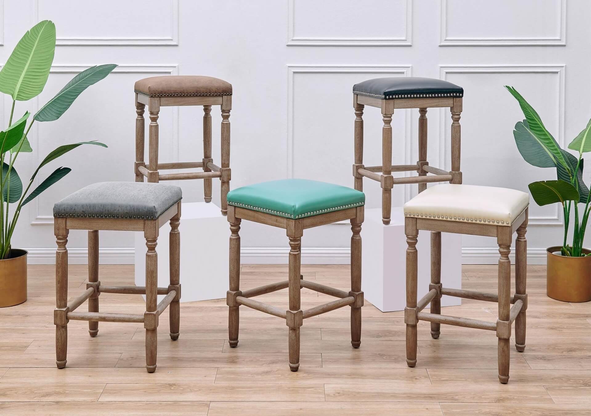 Ernie KD PU Counter Stool