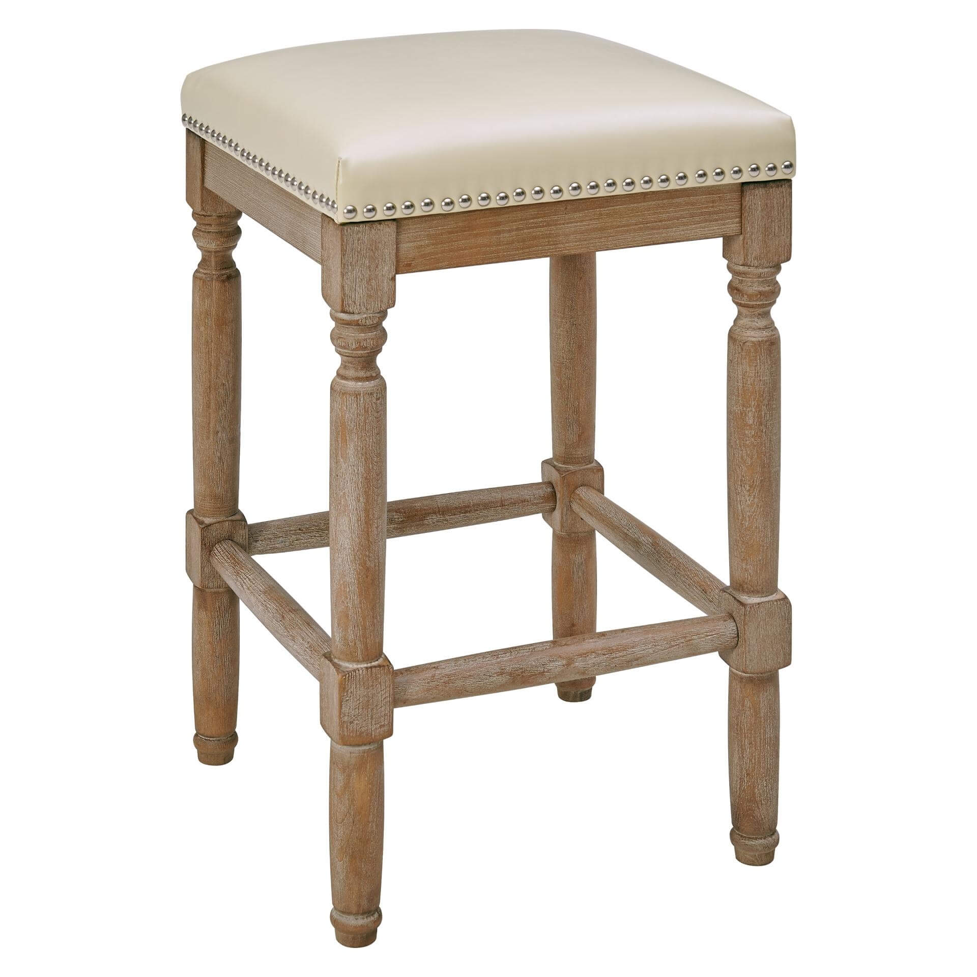 Ernie KD Bonded Leather Counter Stool