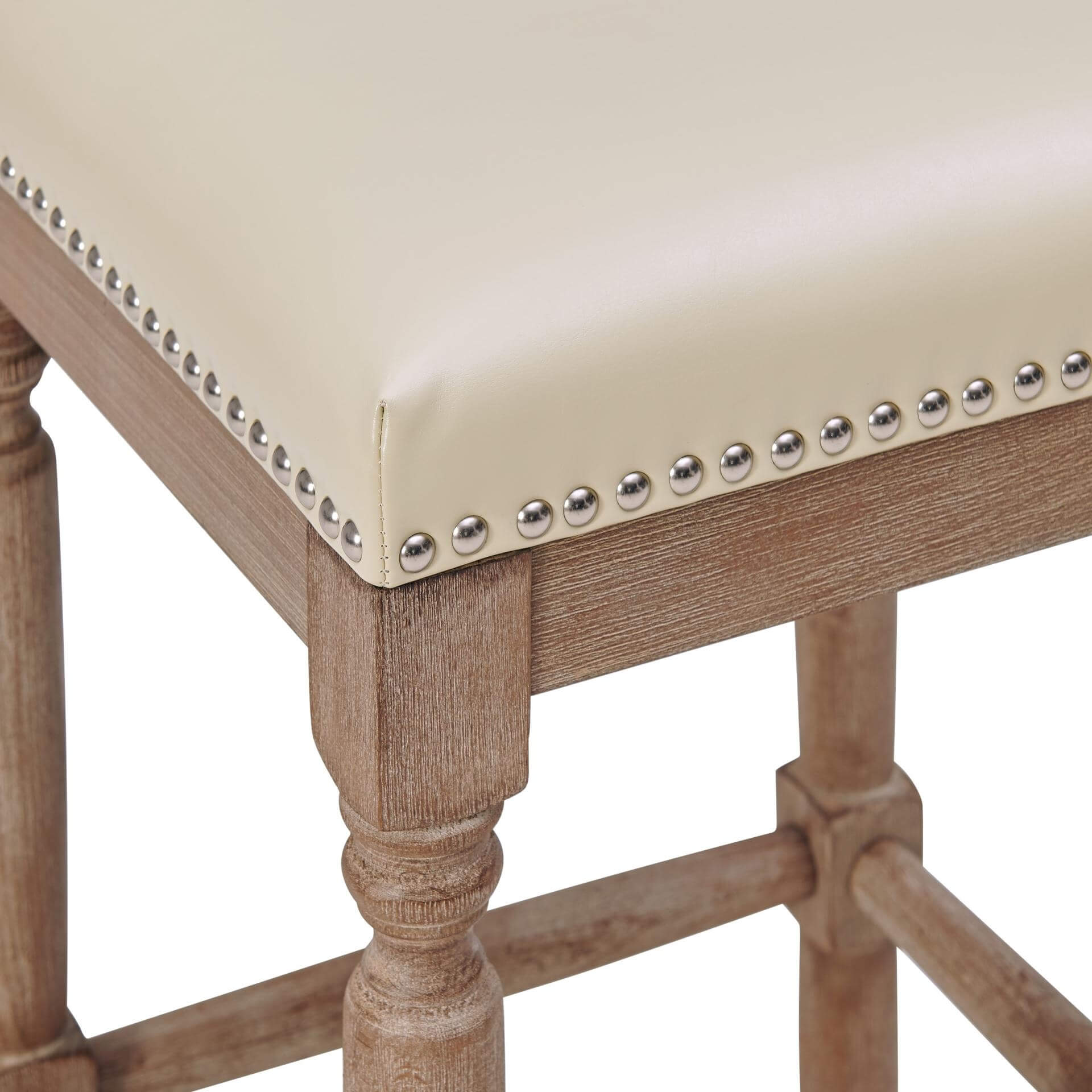 Ernie KD Bonded Leather Counter Stool
