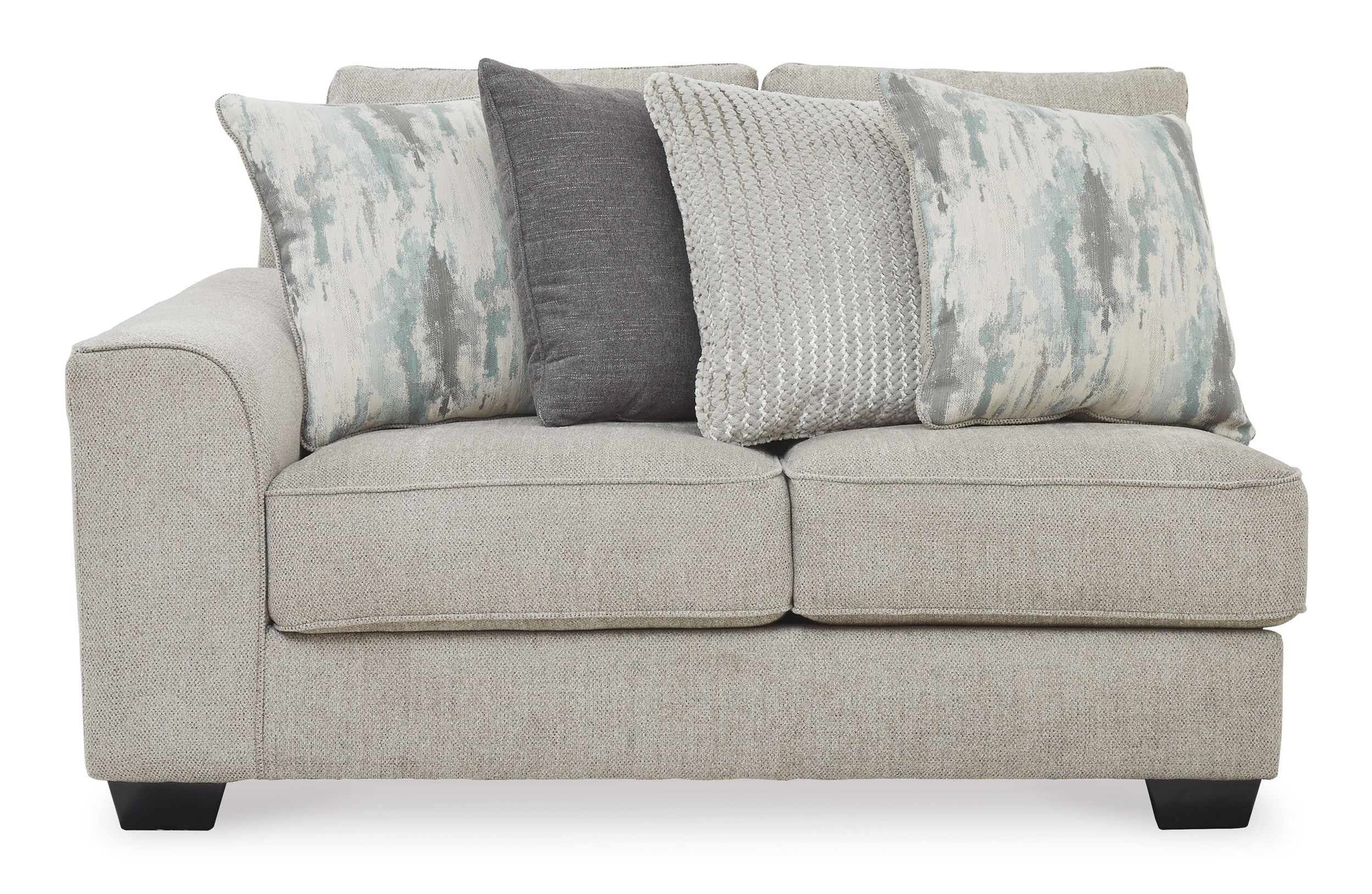 Ardsley 135-inch 5-Piece Polyester U-Shaped Sectional Sofa w/Right Chaise