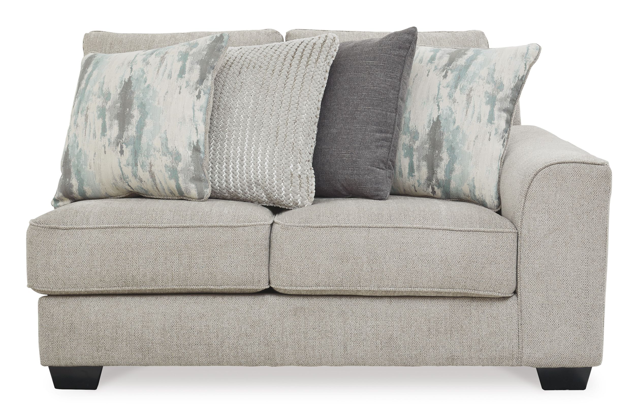 Ardsley 106-inch 3-Piece Polyester L-Shaped Sectional Sofa