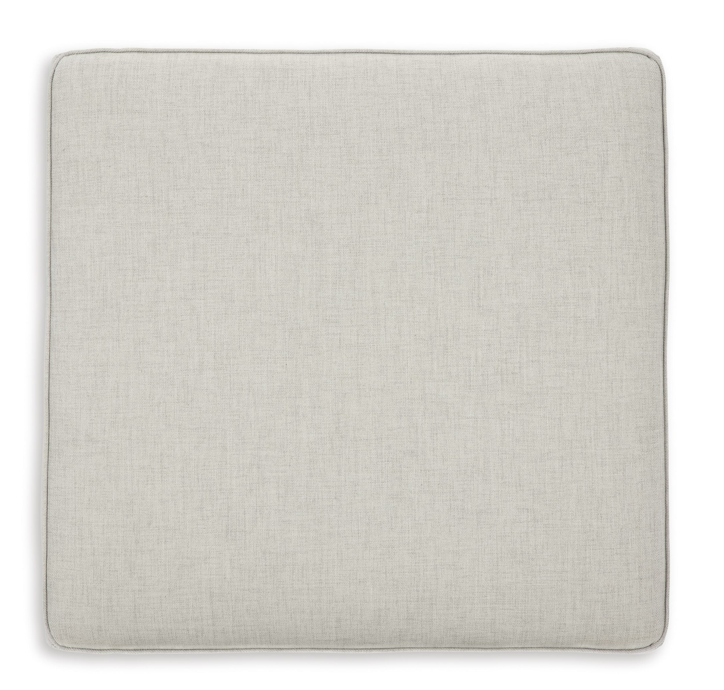 Ashley Huntsworth Dove Gray Oversized Ottoman