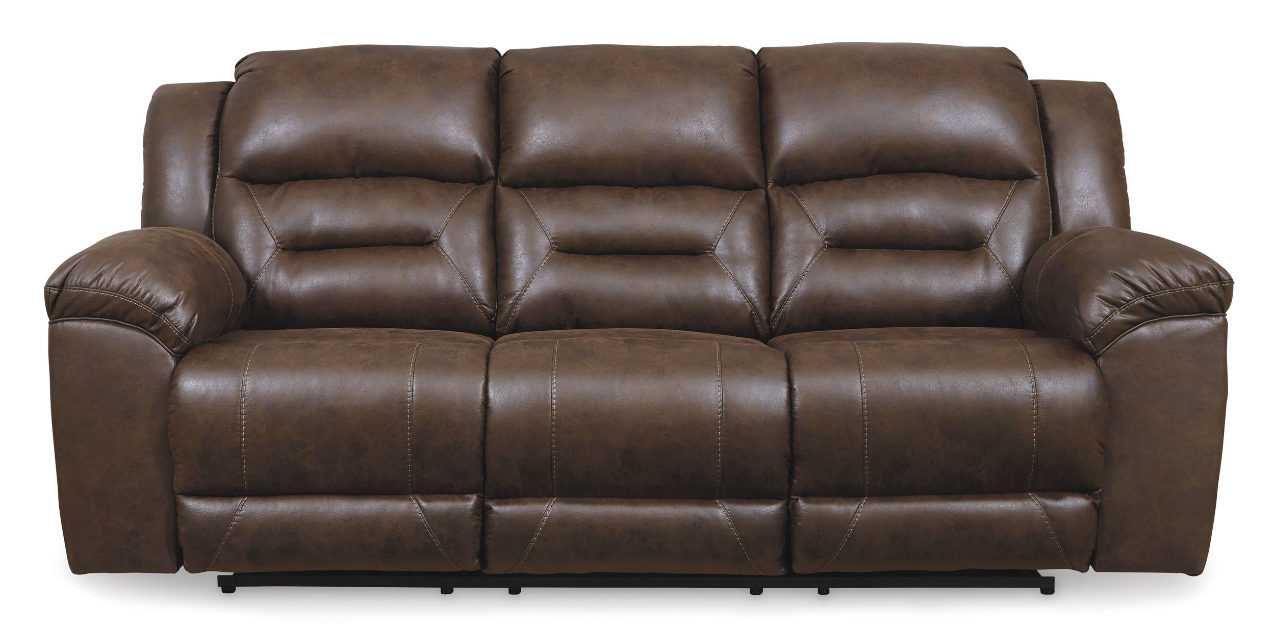 Stoneland Faux Leather Power Reclining Living Room Set