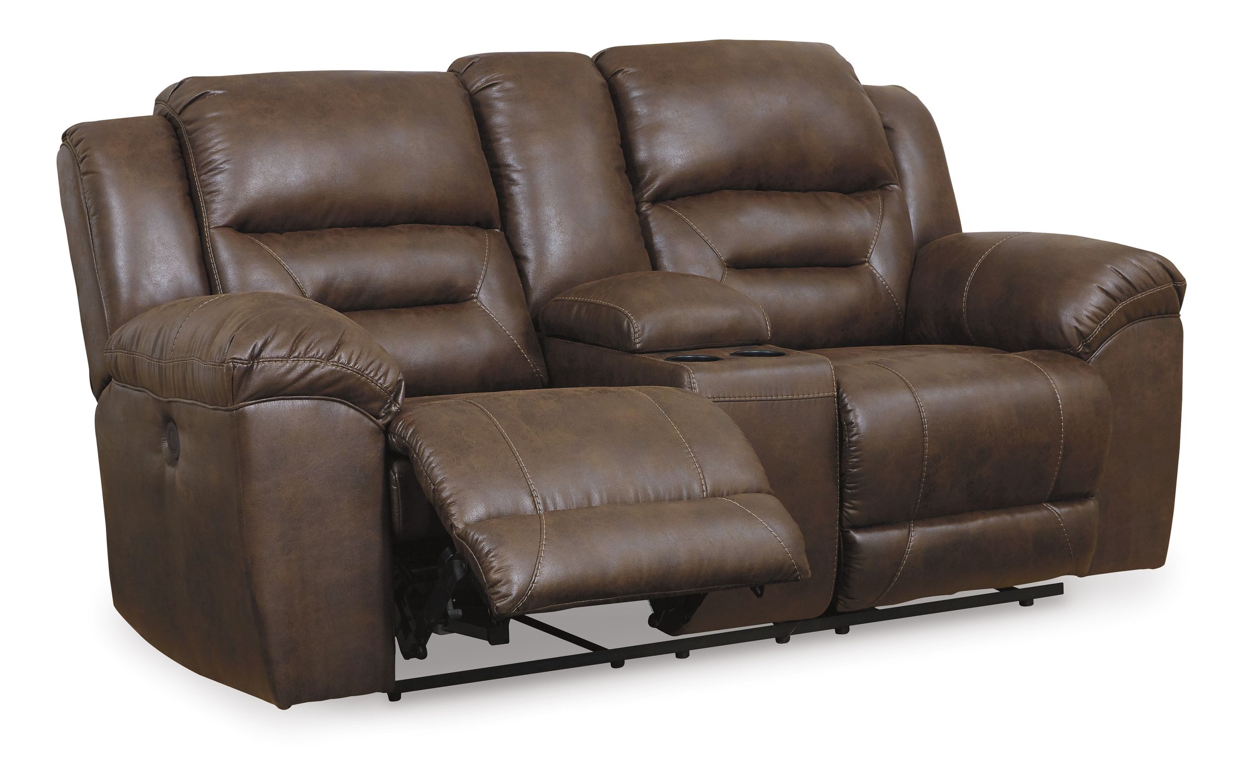 Stoneland Faux Leather Power Reclining Living Room Set