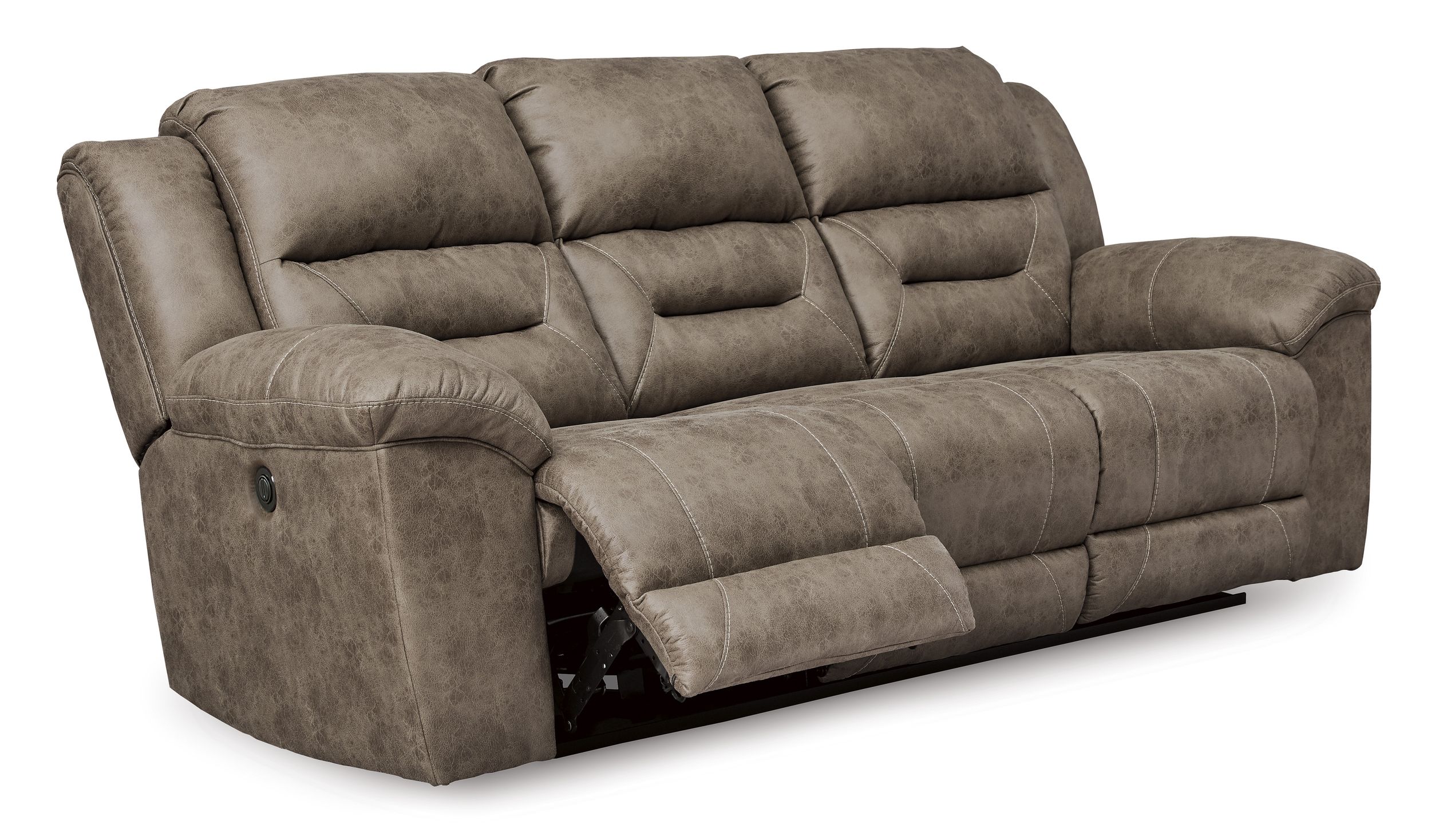 Stoneland Faux Leather Power Reclining Living Room Set