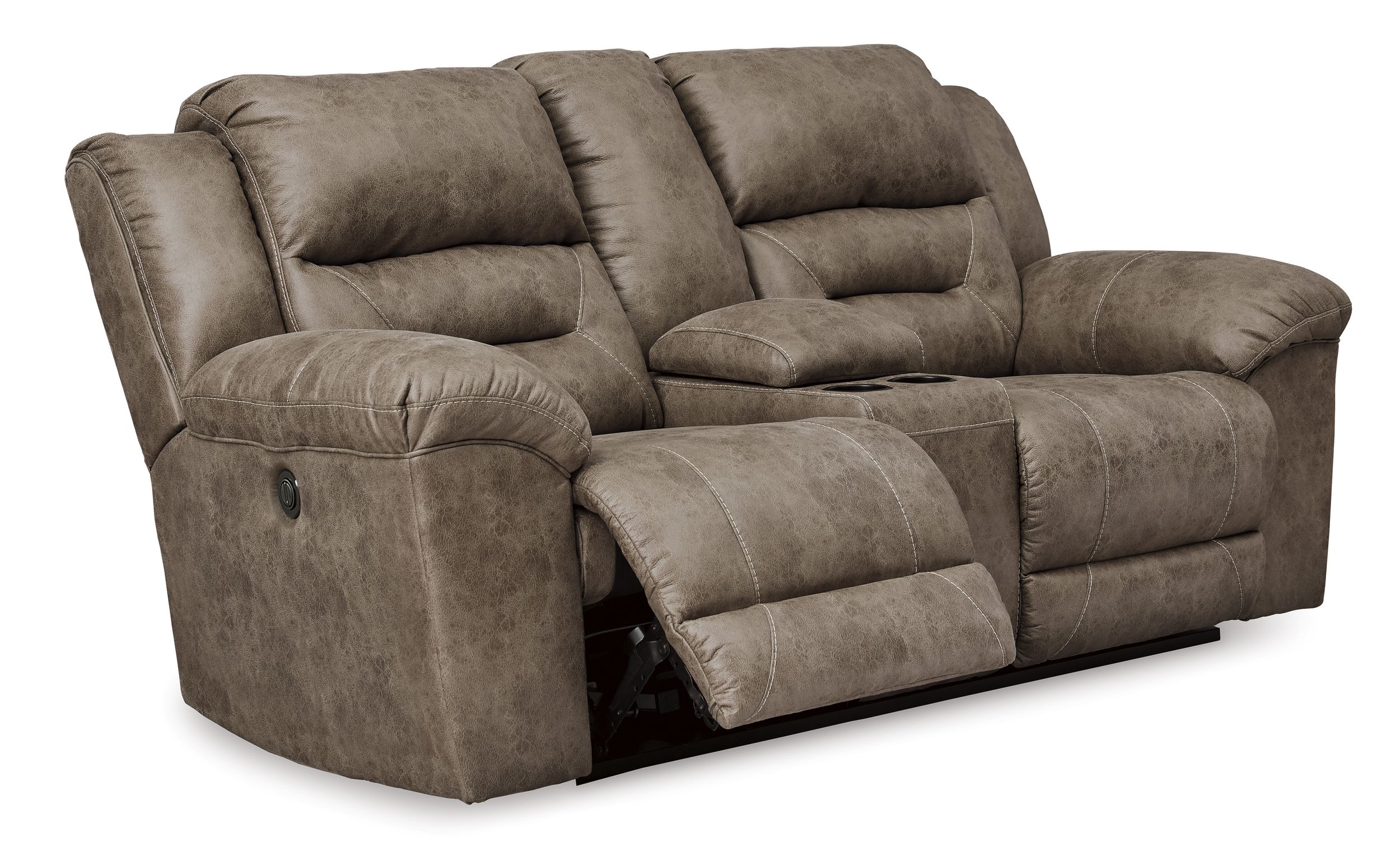 Stoneland Faux Leather Power Reclining Living Room Set