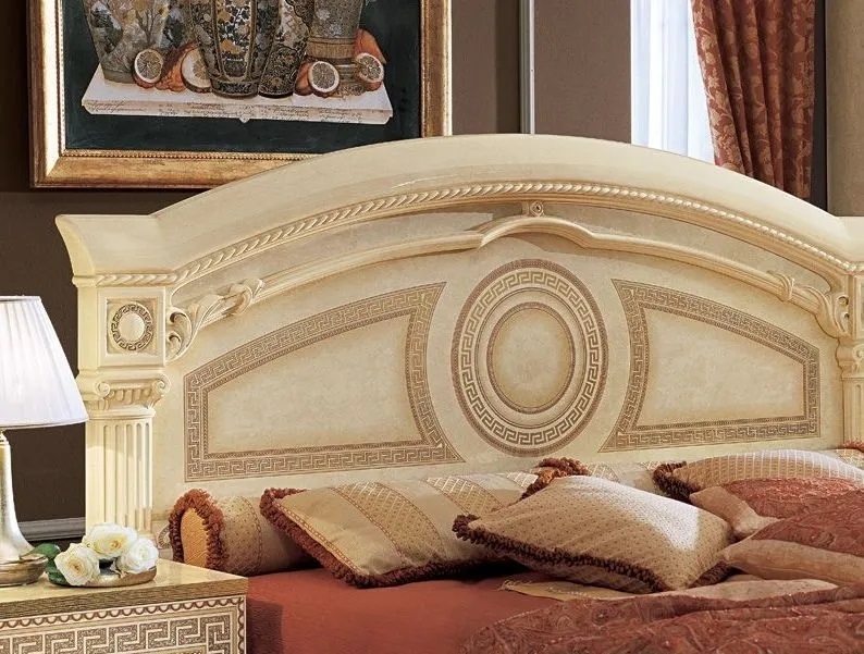Aida Wood Veneer Panel Bed