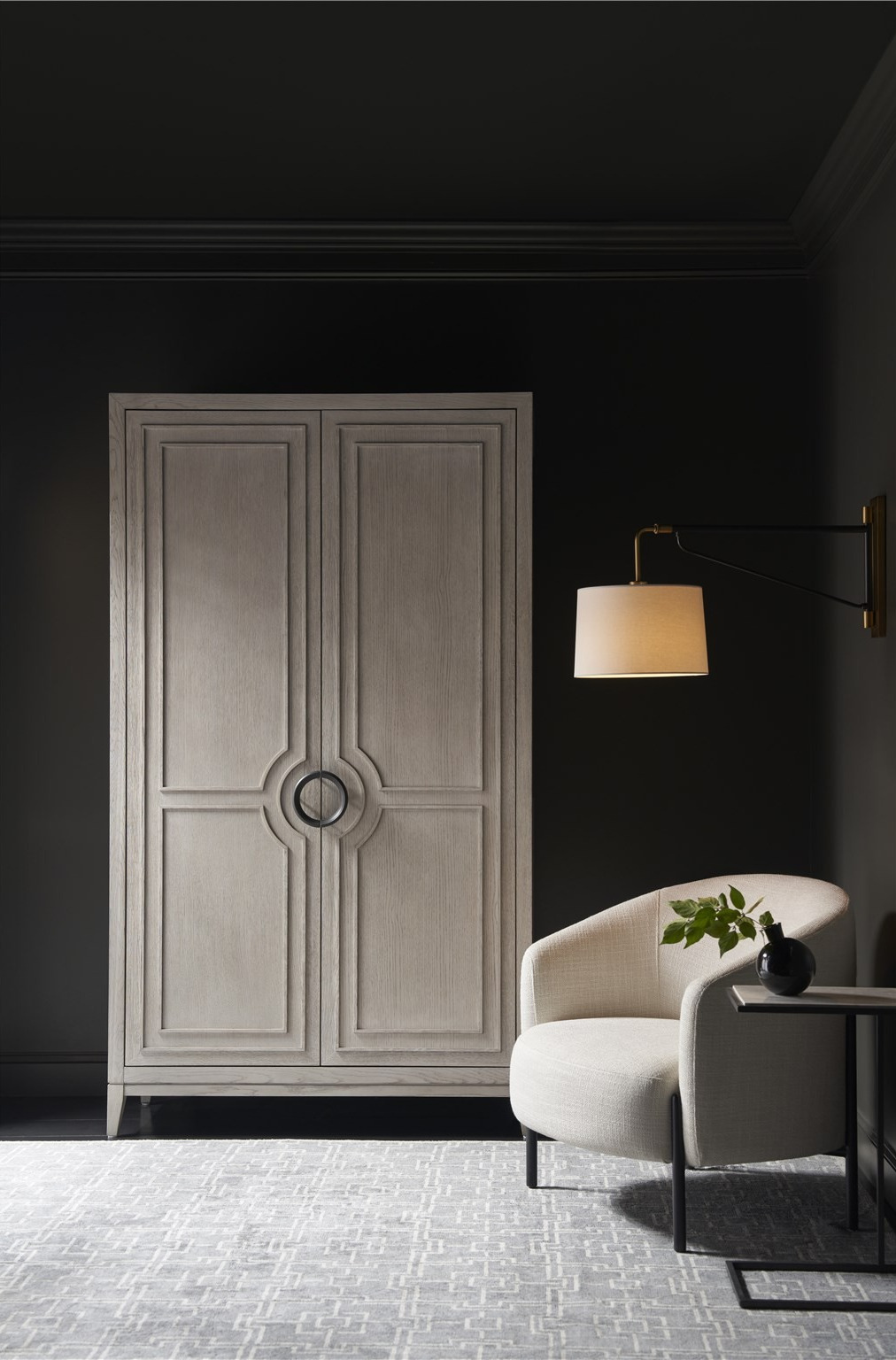 Coalesce Wood Wardrobe w/2 Doors