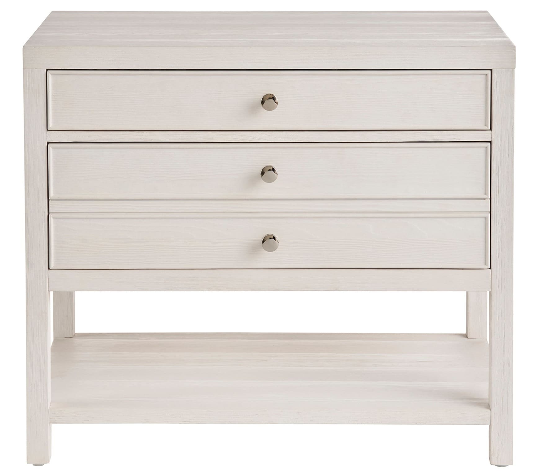 Saugatuck Wood Nightstand w/3 Drawers