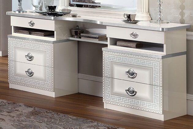 Aida Wood Veneer Vanity Dresser