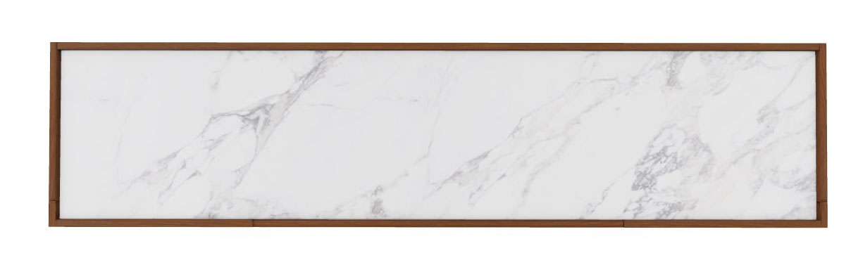 Horizon Wood/Ceramic/Metal Sideboard w/4 Doors & Drawer
