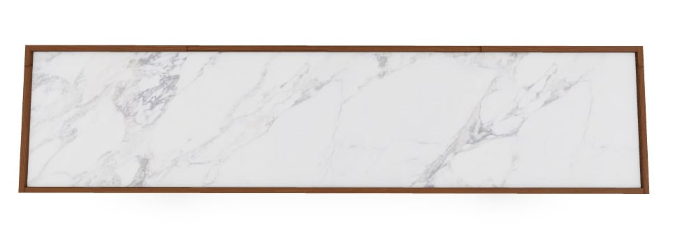 Horizon Wood/Ceramic/Metal Sideboard w/4 Doors & Drawer