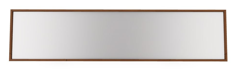 Horizon Wood/Glass/Metal Sideboard w/4 Doors & Drawer
