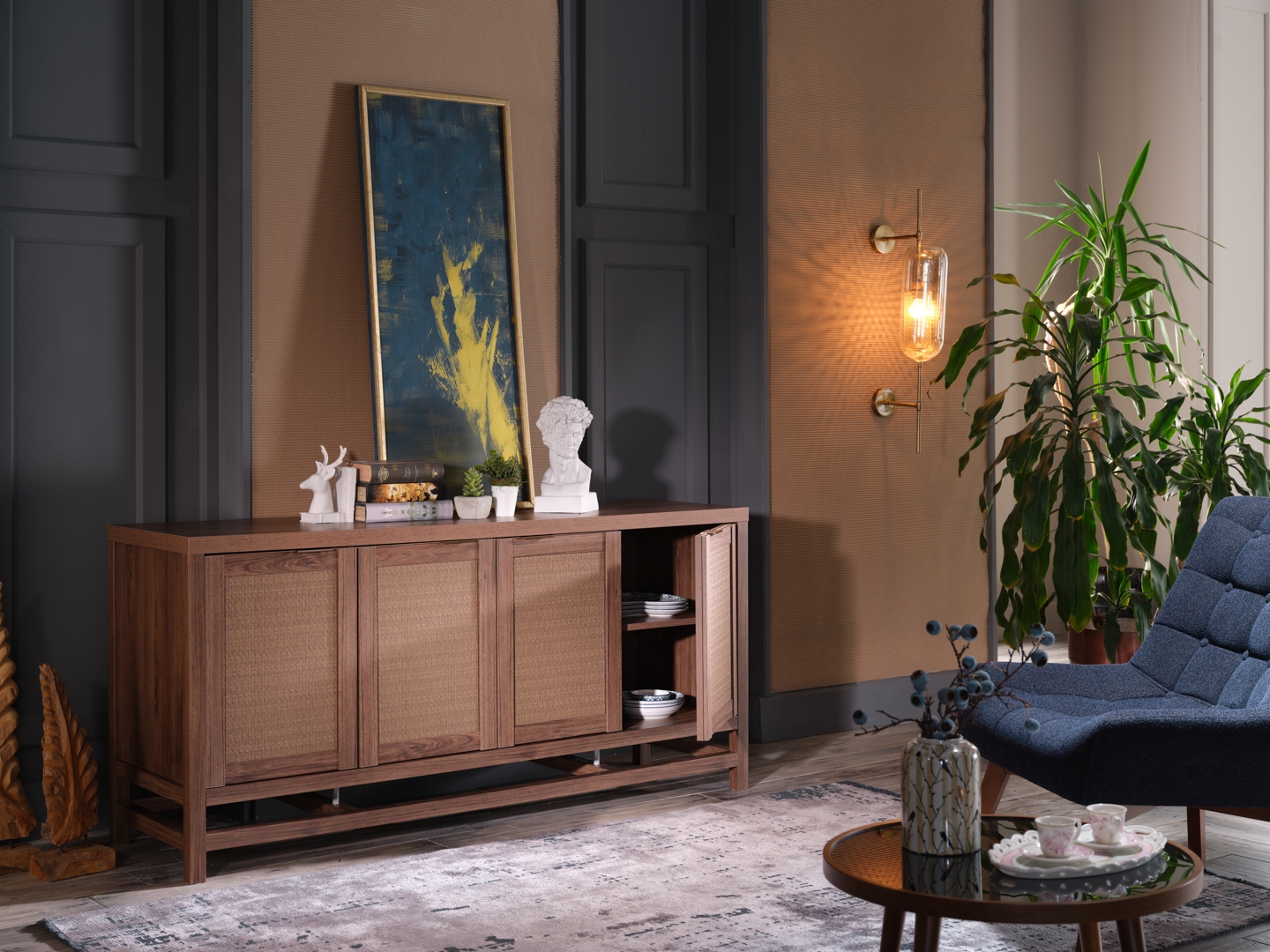 Arden 4 Door Console