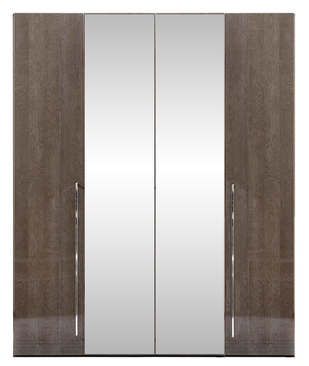 Kroma 4-Door Wardrobe 2 Mirror Doors