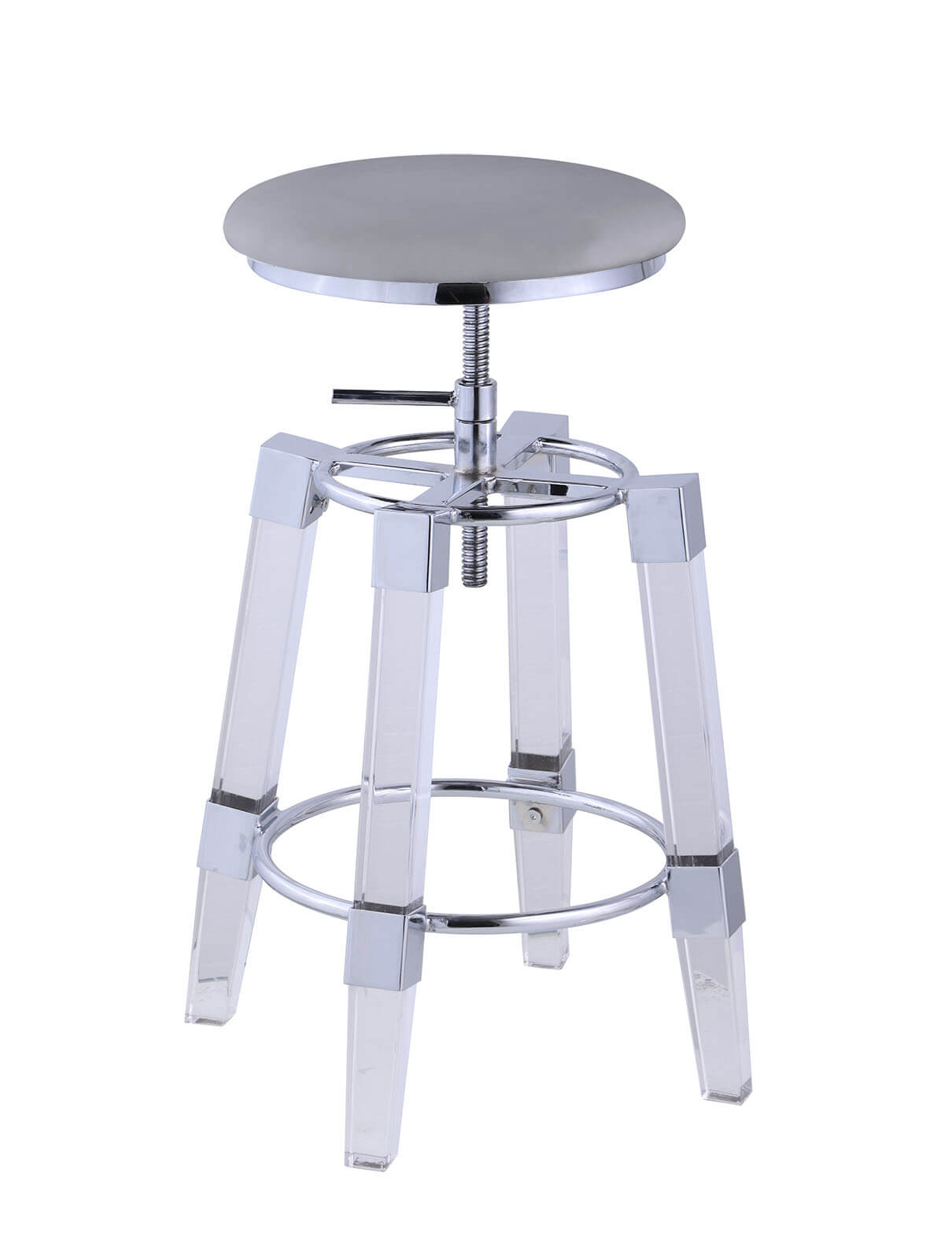 4038 Backless Adjustable PU Stool