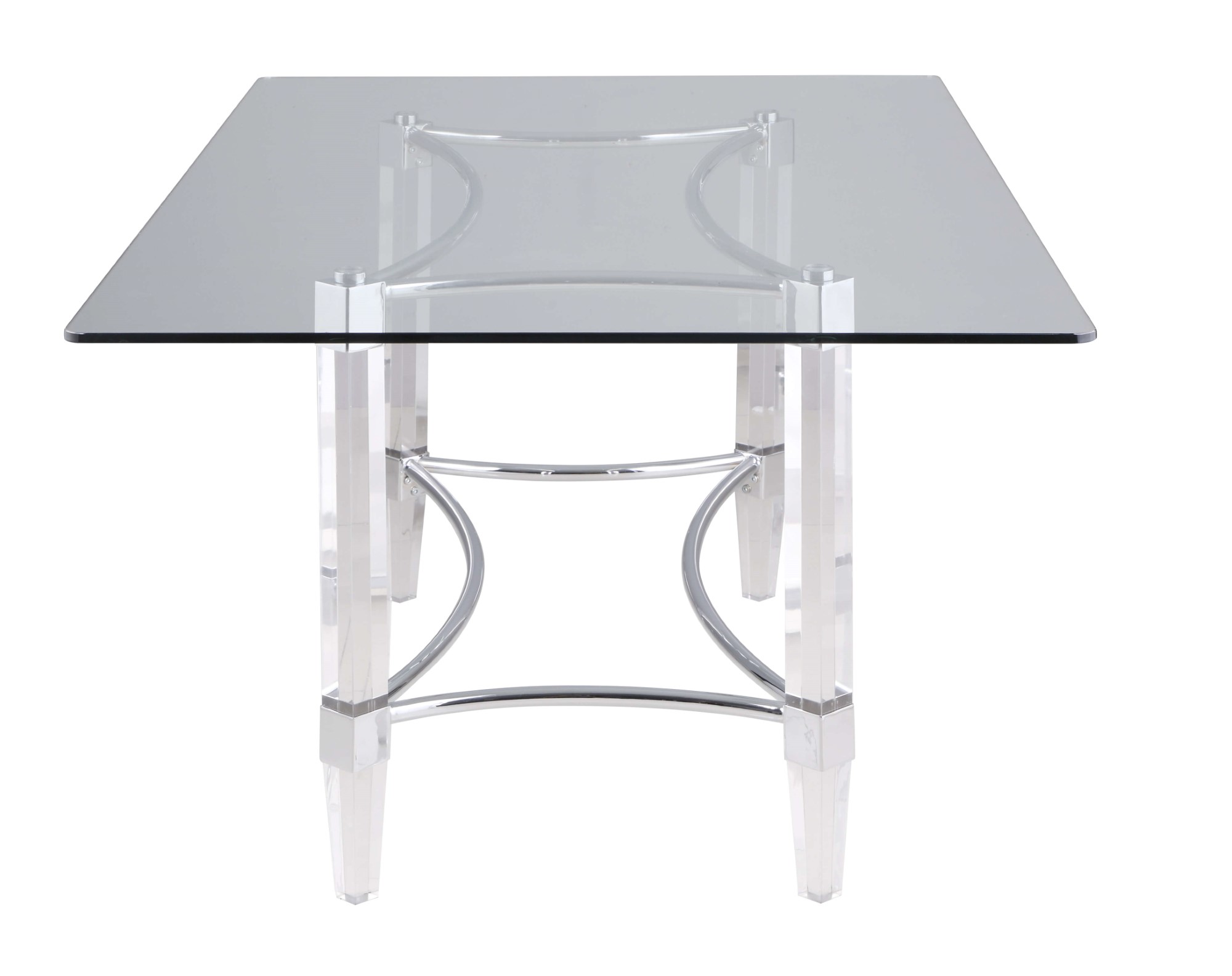 4038 Rectangular Glass Table