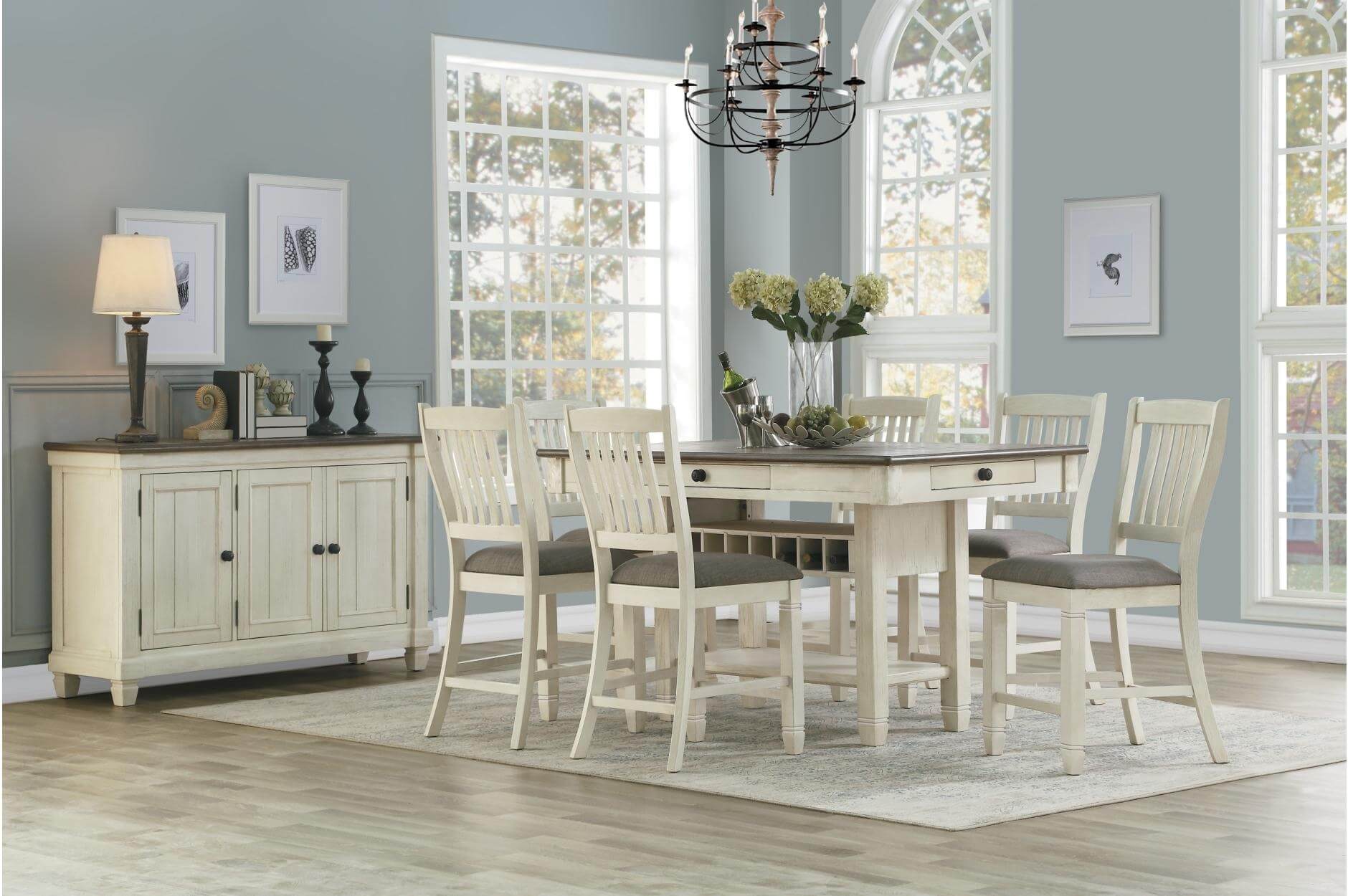 Granby Traditional Counter Height Dining Room Set by Homelegance