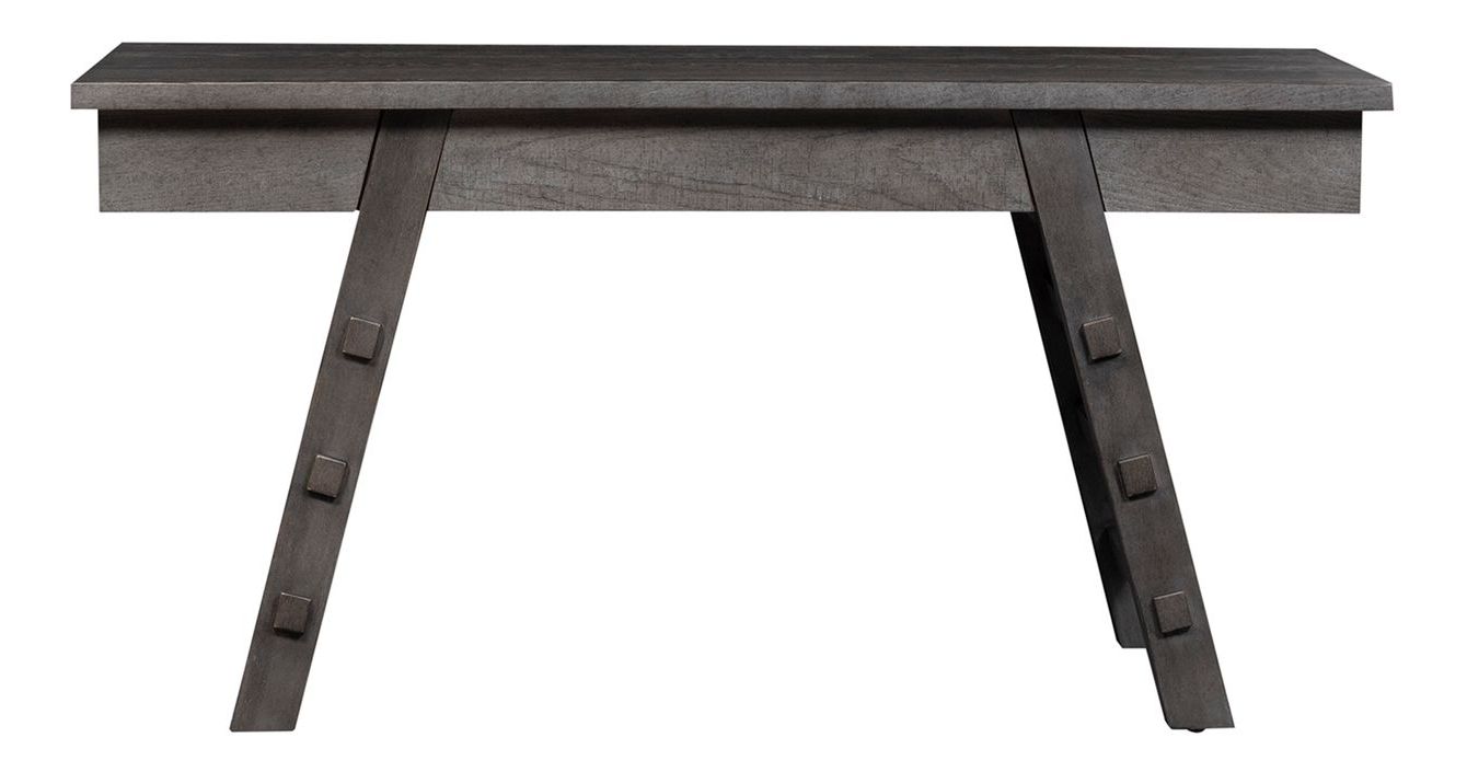 Modern Farmhouse Rectangular Wood Writing Desk w/Drawer
