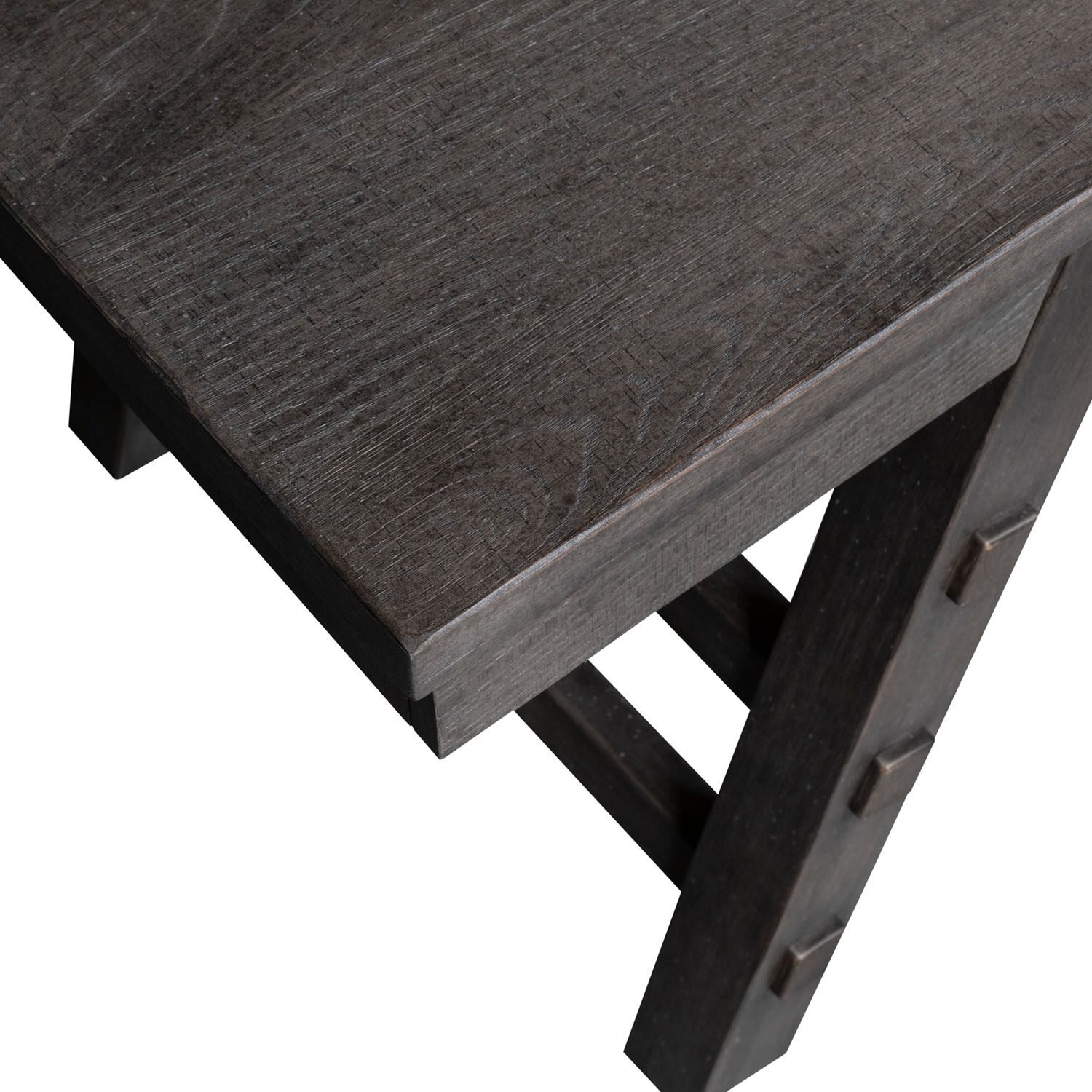 Modern Farmhouse Rectangular Wood Writing Desk w/Drawer