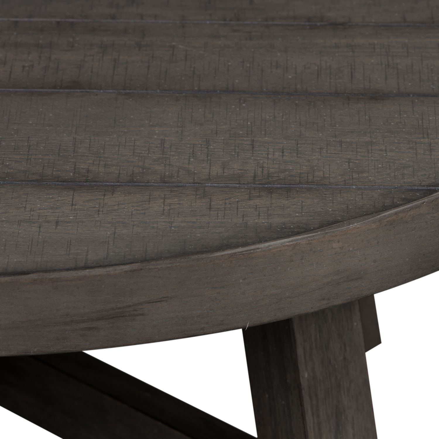 Modern Farmhouse Round Splay Leg Cocktail Table Set