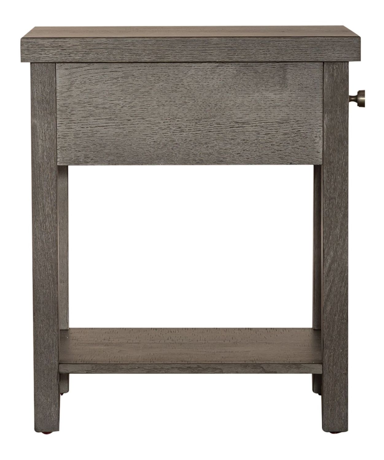 Modern Farmhouse Round Wood Drum Cocktail Table Set