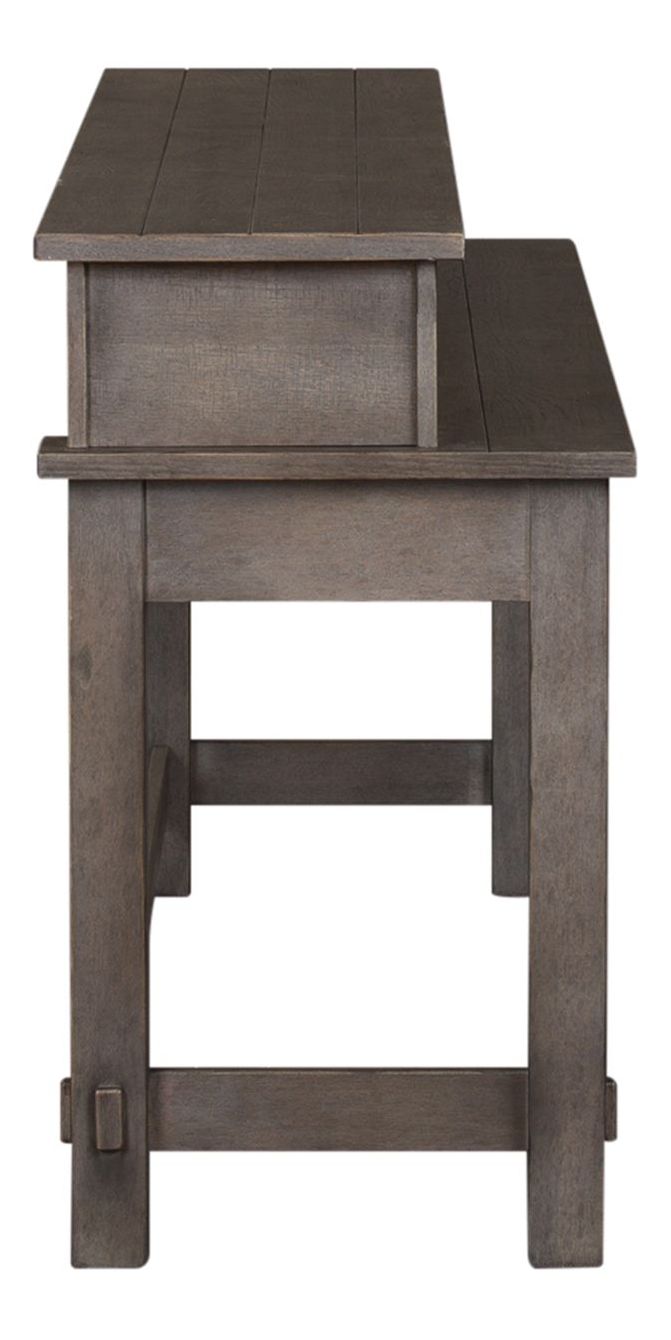 Modern Farmhouse Console Bar Table with USB & Power