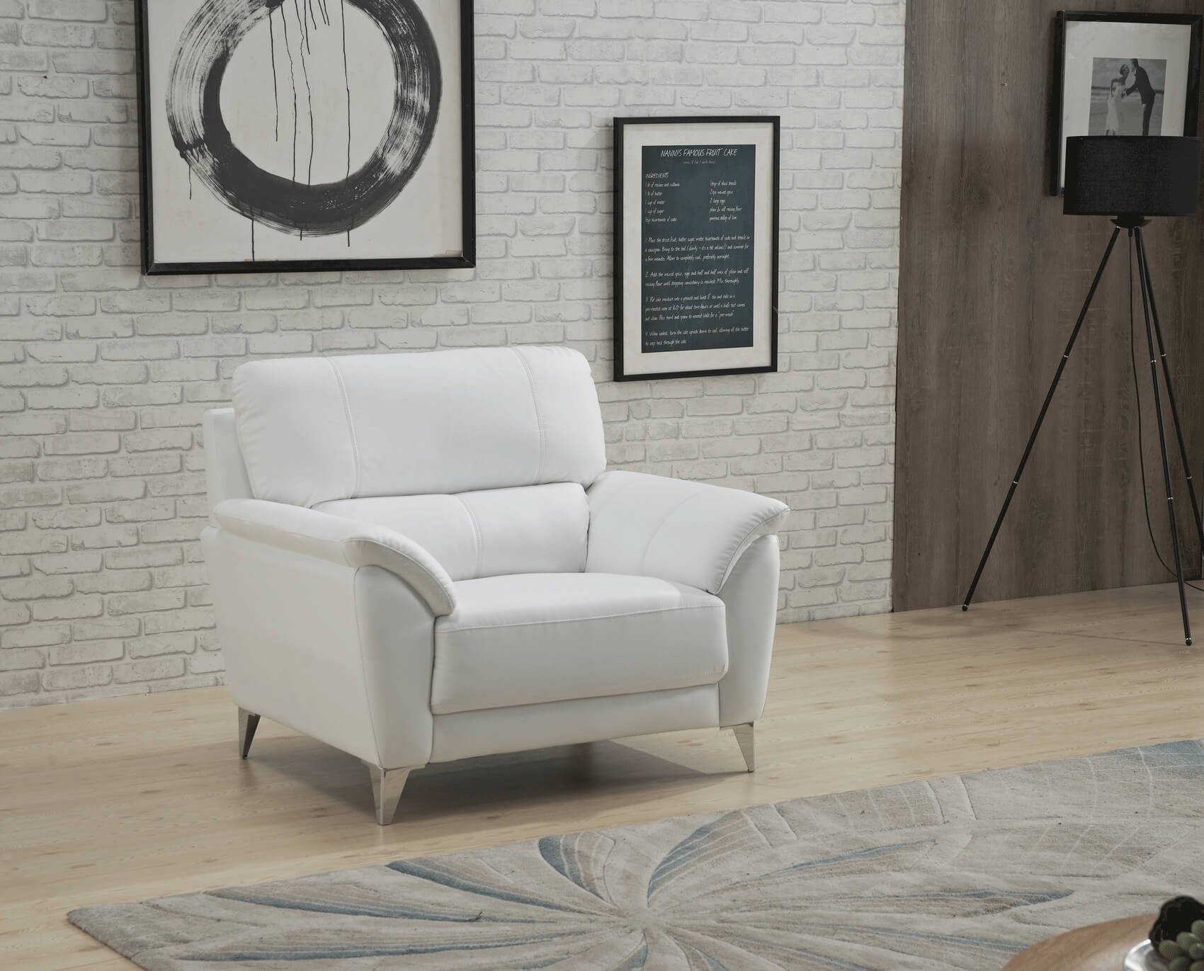 406 Leather/Eco-Leather Living Room Set by ESF Furniture