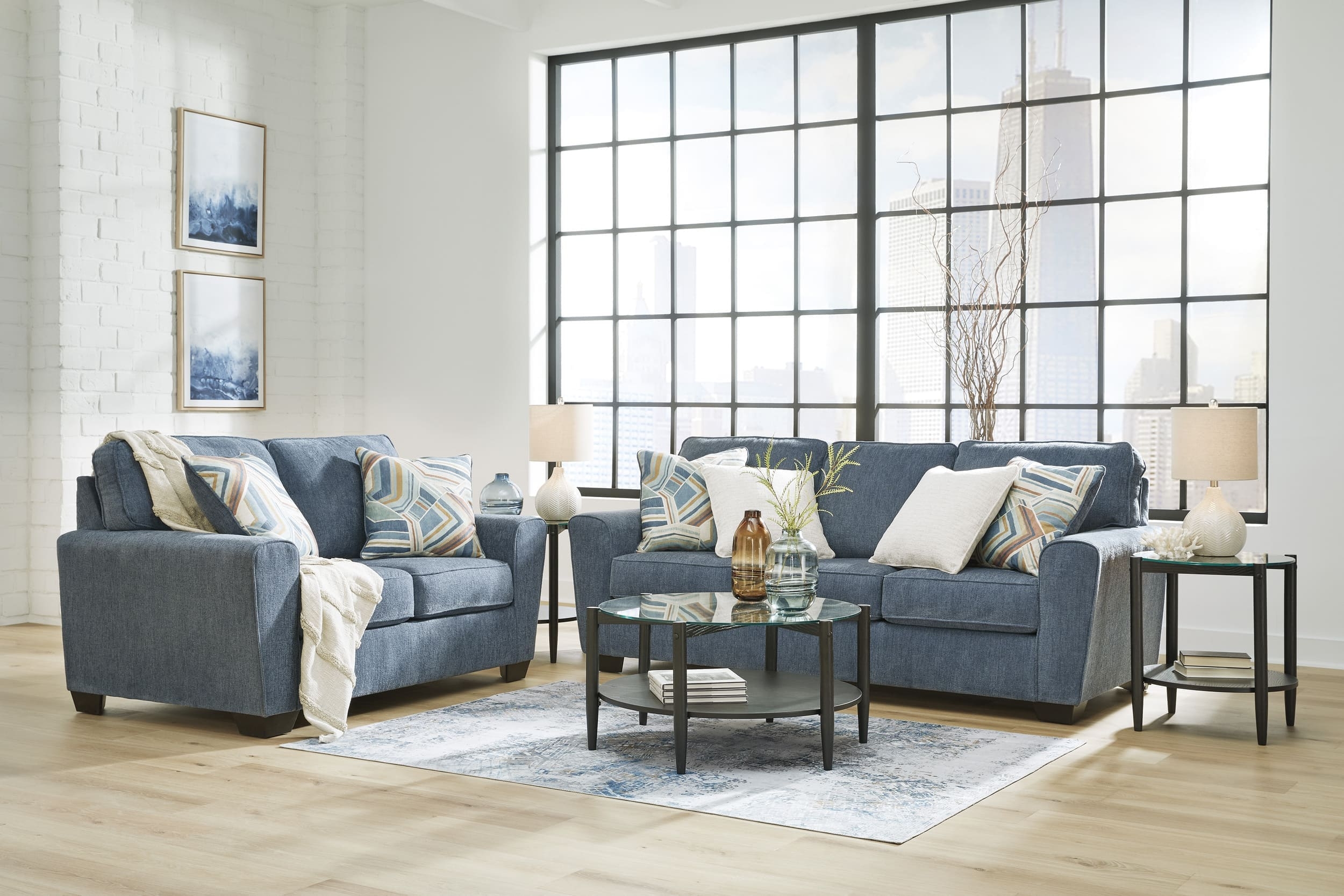Ashley Cascilla Sofa And Loveseat Set
