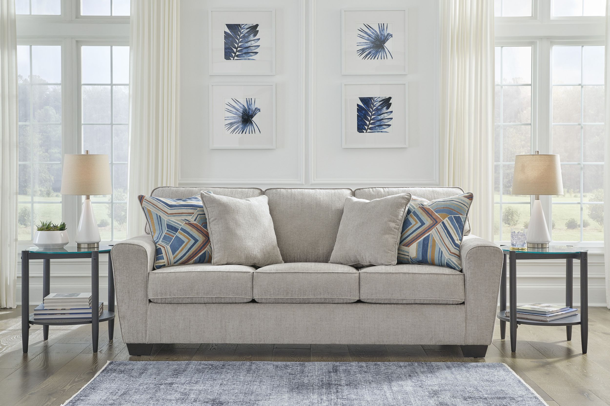 Cashton Polyester Living Room Set