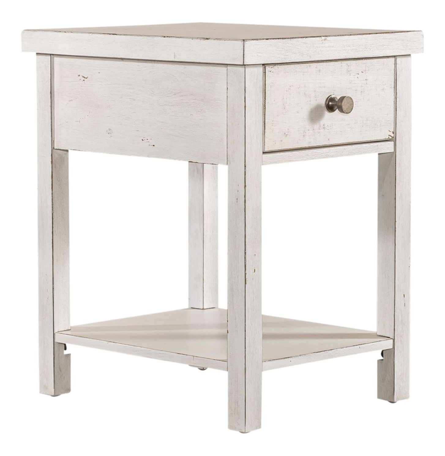 Modern Farmhouse Round Splay Leg Coffee Table Set