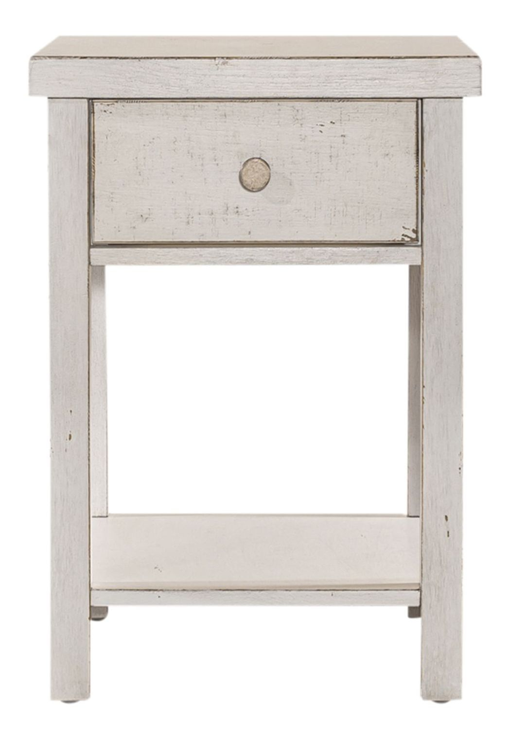 Modern Farmhouse Splay Leg Coffee Table Set | Distressed White
