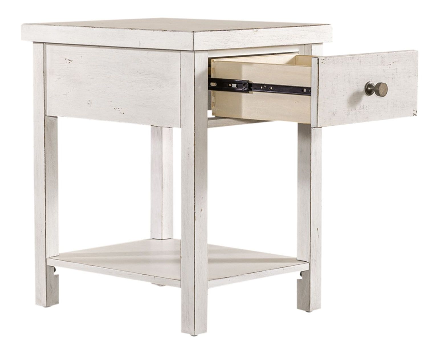 Modern Farmhouse Round Splay Leg Coffee Table Set