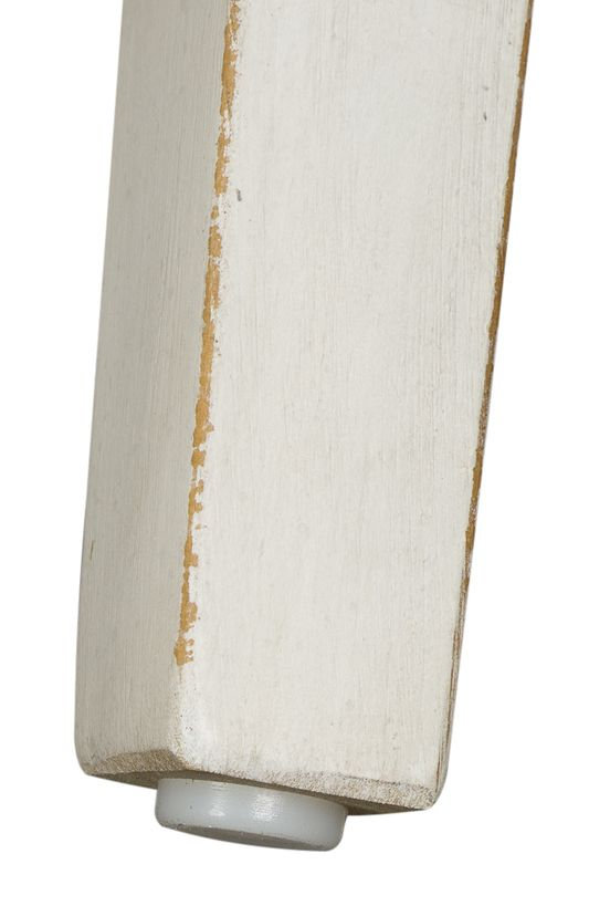 Modern Farmhouse Fabric/Wood Console Swivel Stool