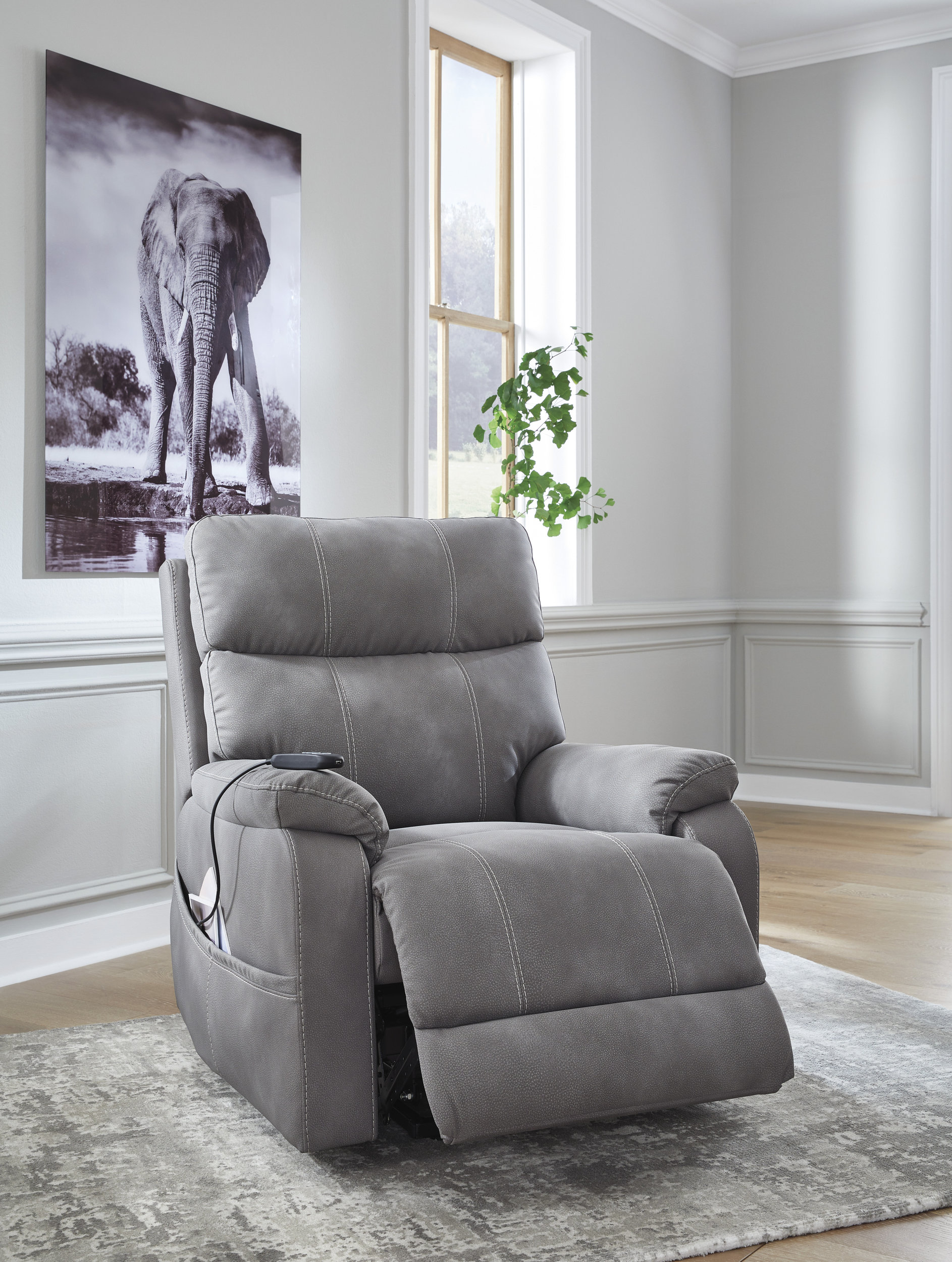 Next-Gen Durapella Faux Leather Power Lift Recliner