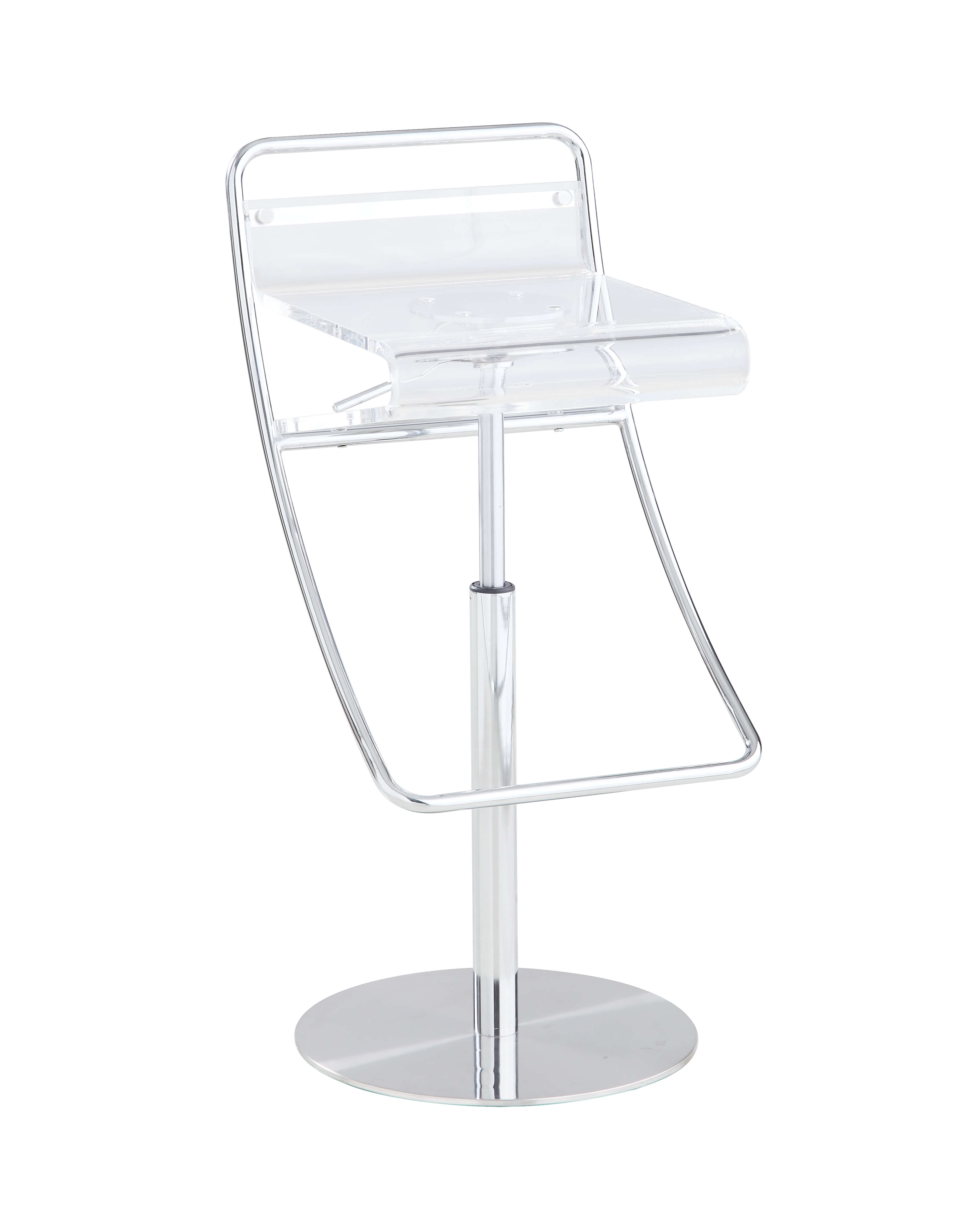 4080 Acrylic Adjustable Height Stool