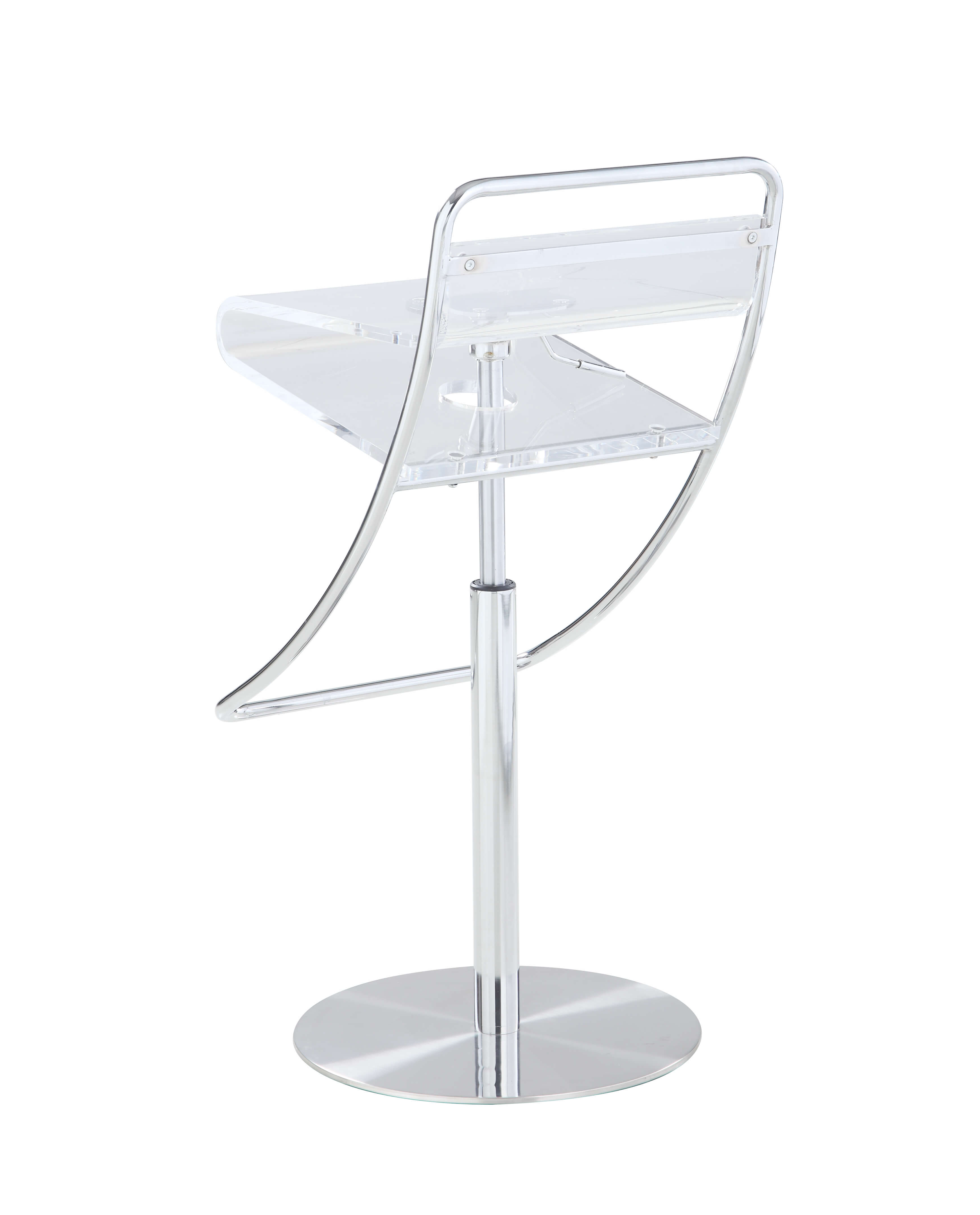 4080 Acrylic Adjustable Height Stool