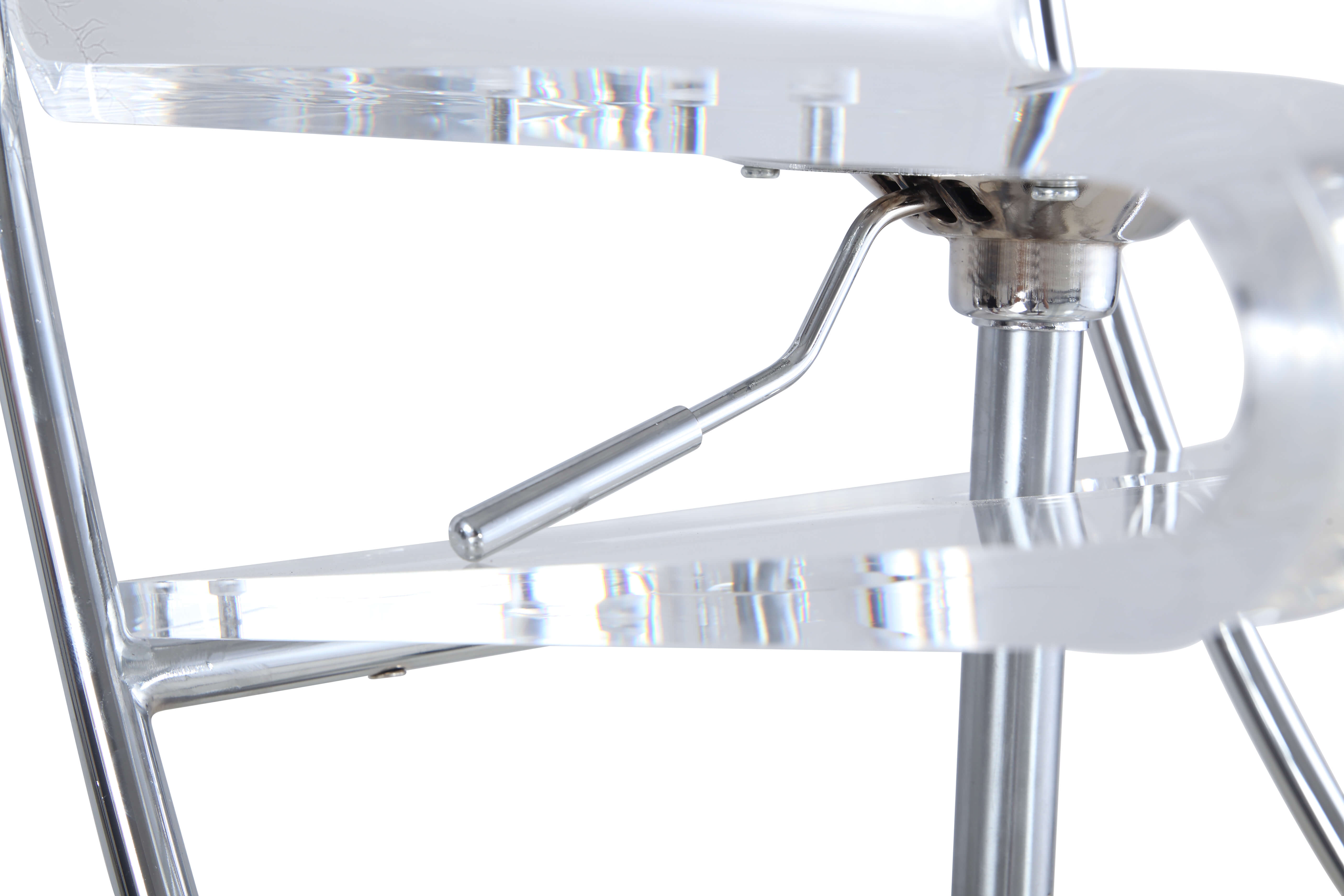 4080 Acrylic Adjustable Height Stool