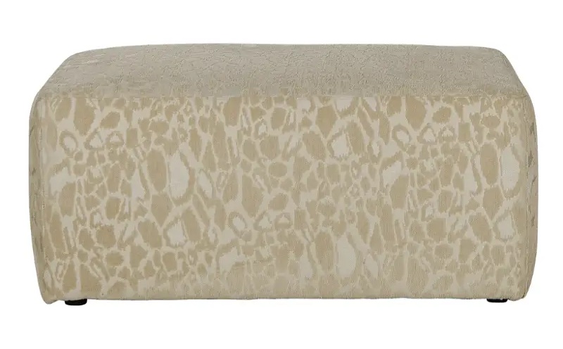 SM Lamar Fabric Chenille Ottoman