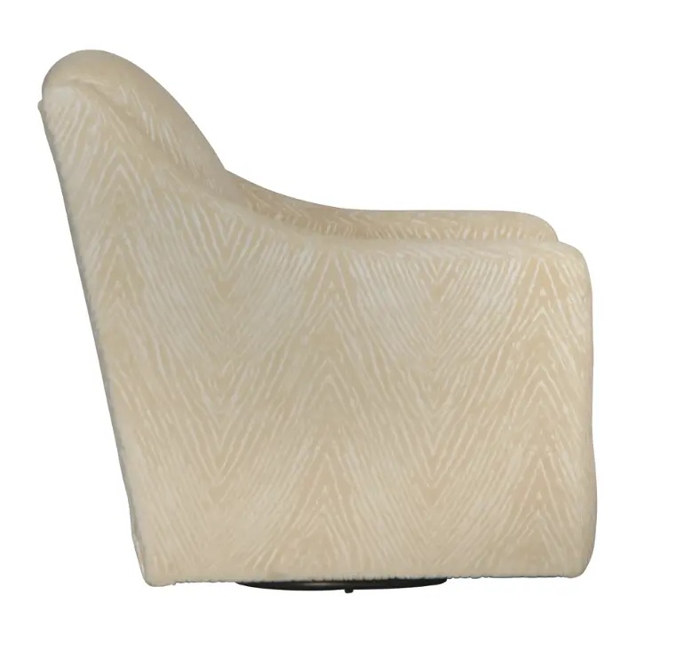 SM Lamar Fabric Chenille Sviwel Armchair
