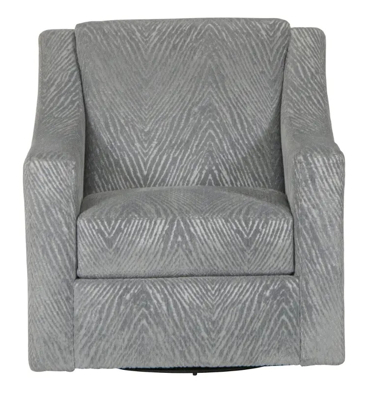 SM Lamar Fabric Chenille Sviwel Armchair
