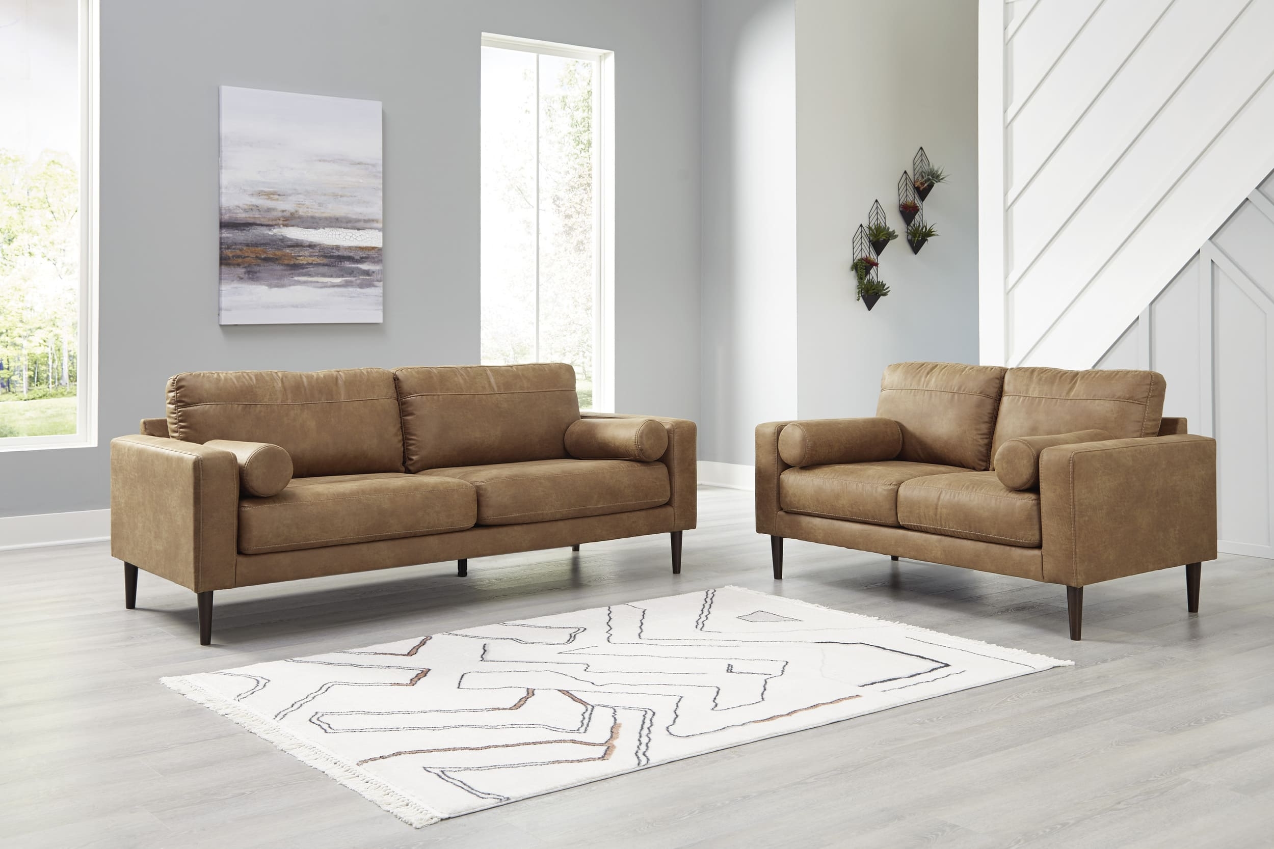 Ashley Telora Sofa And Loveseat