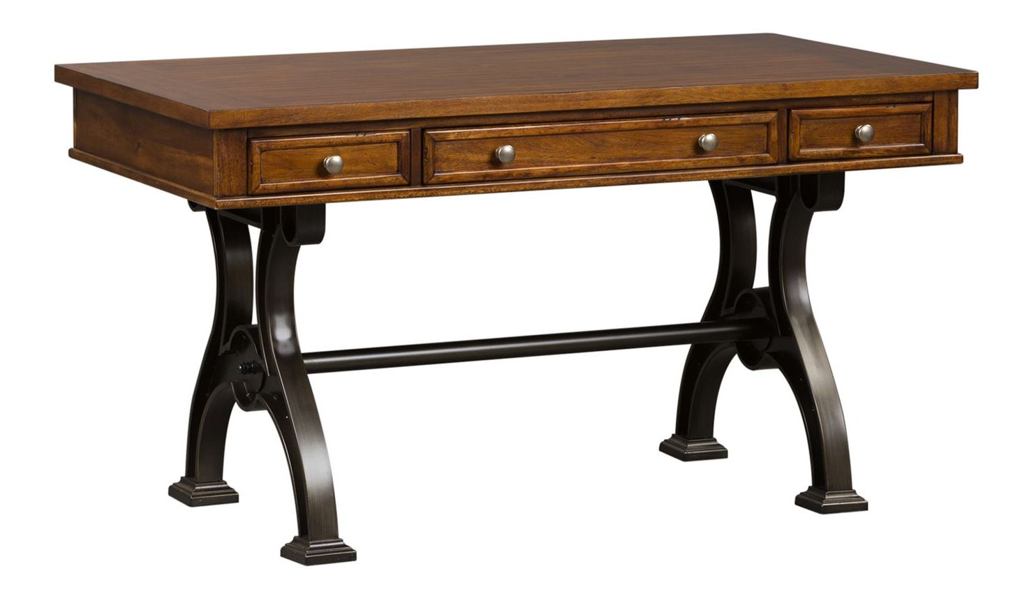 Arlington House Industrial Wood & Metal Writing Desk