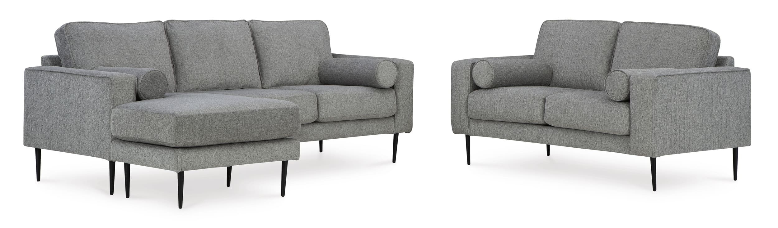 Ashley Hazela Polyester Sofa Chaise And Loveseat