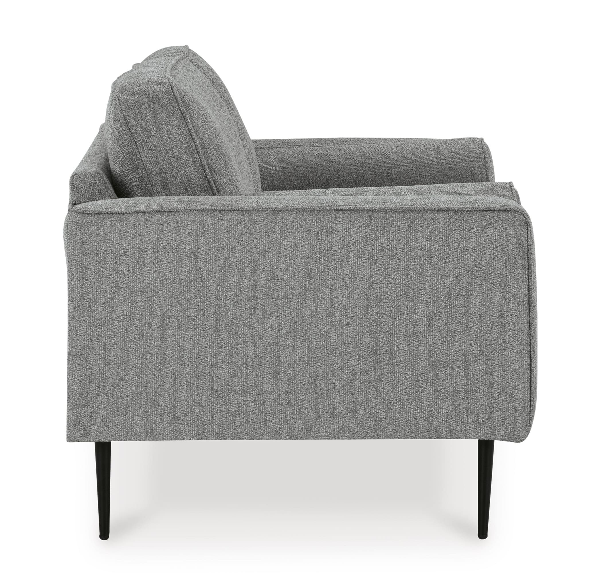 Rilynn 3-piece Upholstered Track Arm Sofa Set Grey